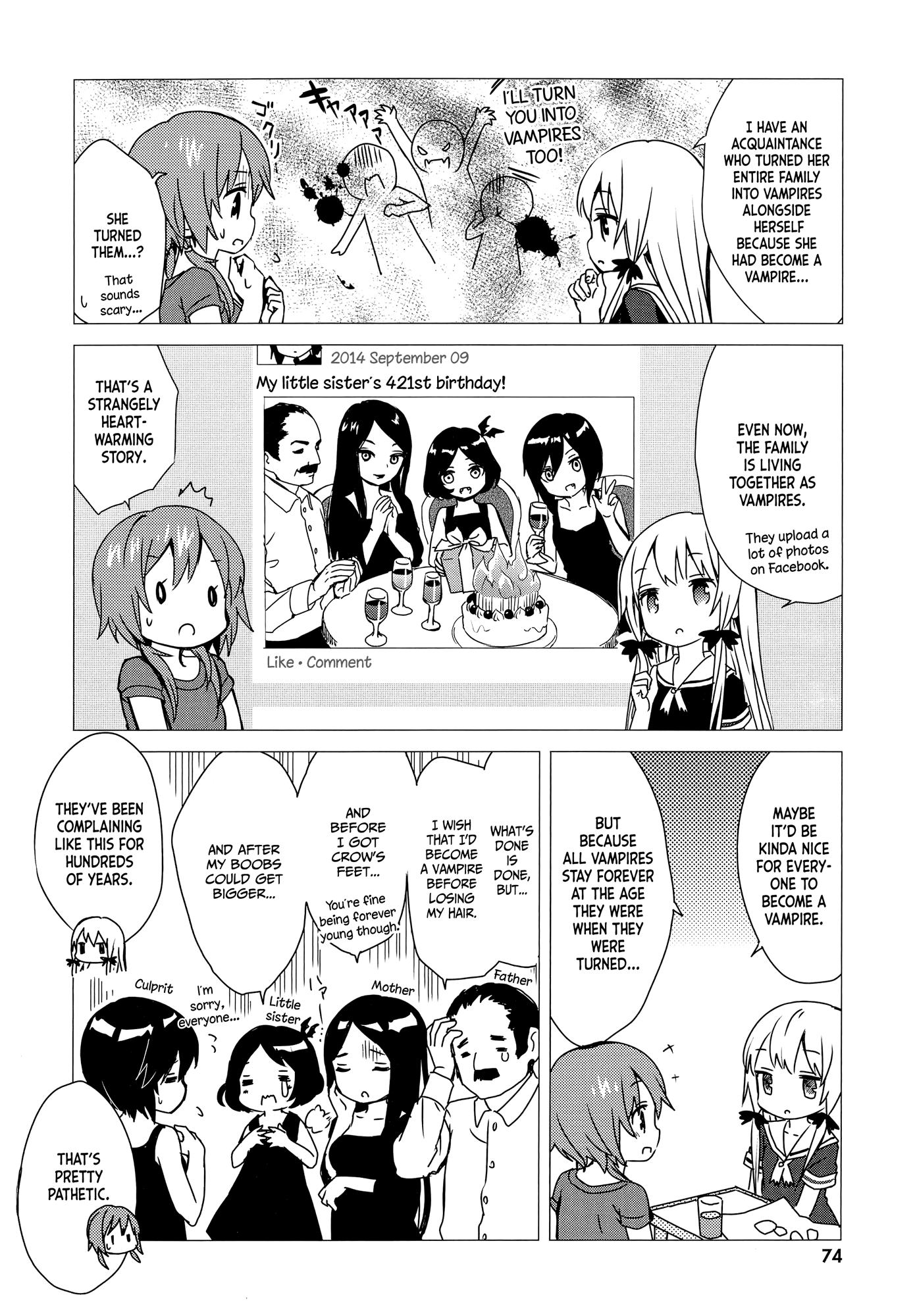 Tonari no Kyuuketsuki-san Chapter 6 page 8 - Chapter 6 : Hinata's house