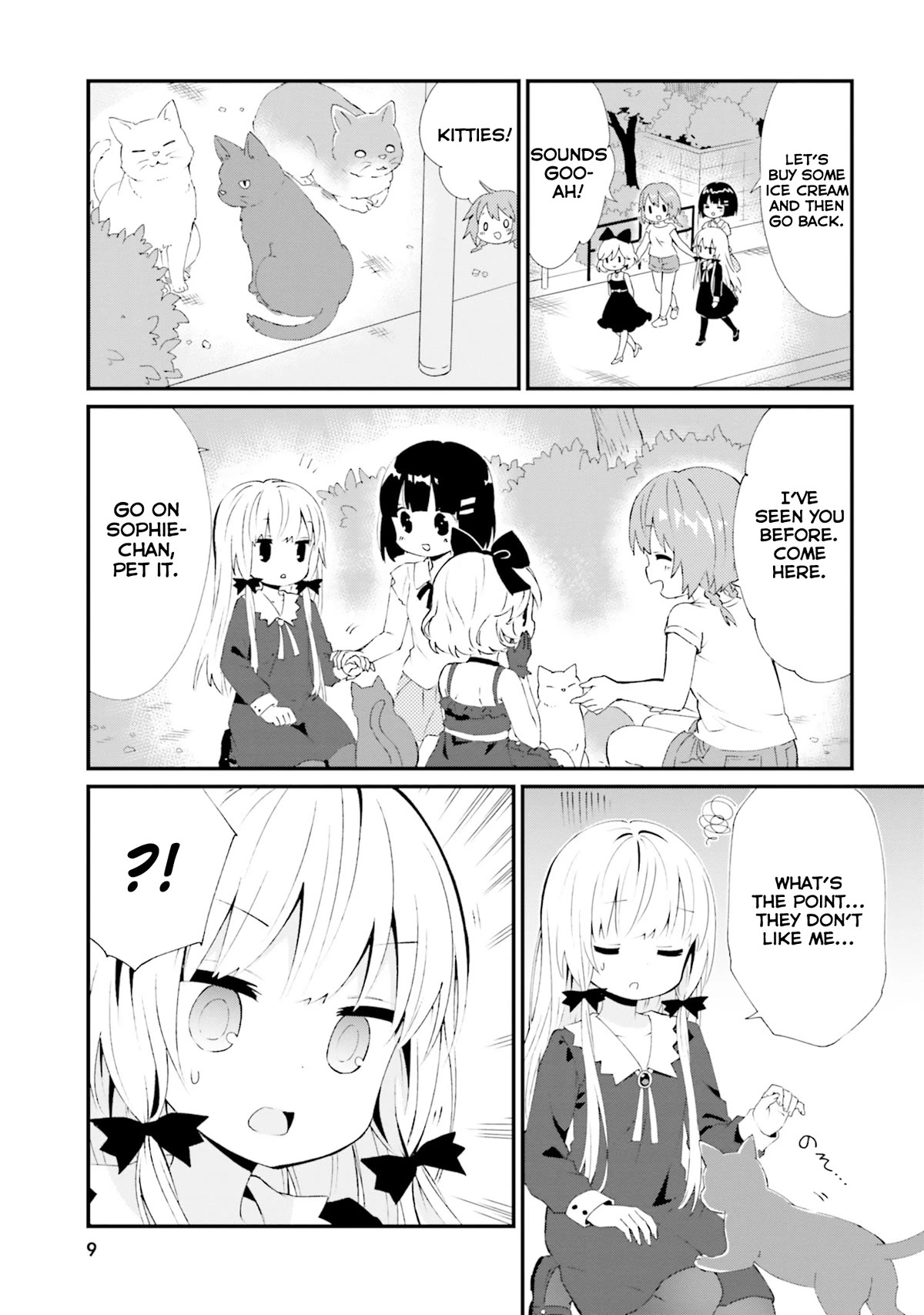 Tonari no Kyuuketsuki-san Chapter 61 page 10 - Chapter 61: Sophie and the Neighbourhood Cats