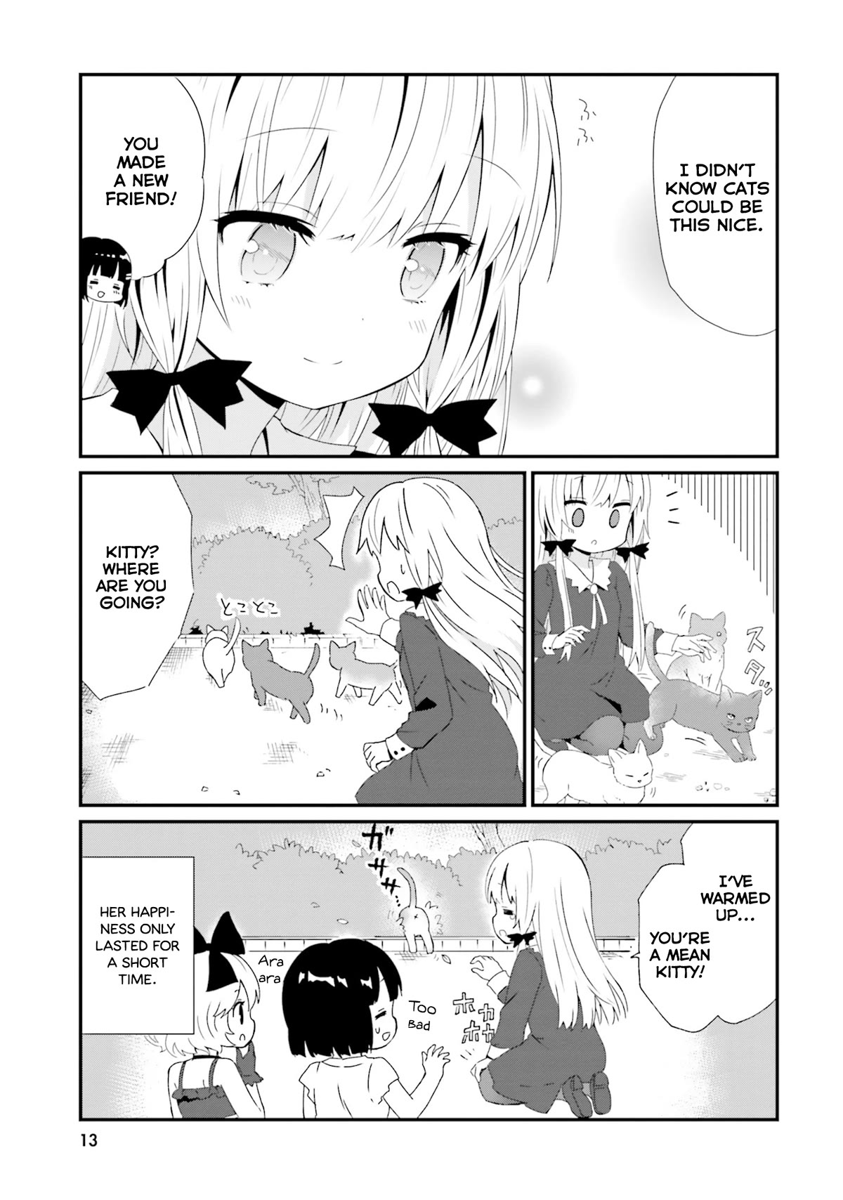 Tonari no Kyuuketsuki-san Chapter 61 page 14 - Chapter 61: Sophie and the Neighbourhood Cats