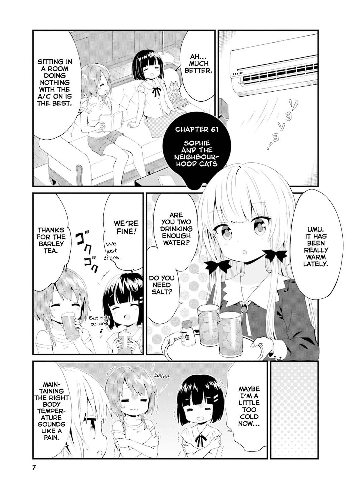 Tonari no Kyuuketsuki-san Chapter 61 page 8 - Chapter 61: Sophie and the Neighbourhood Cats