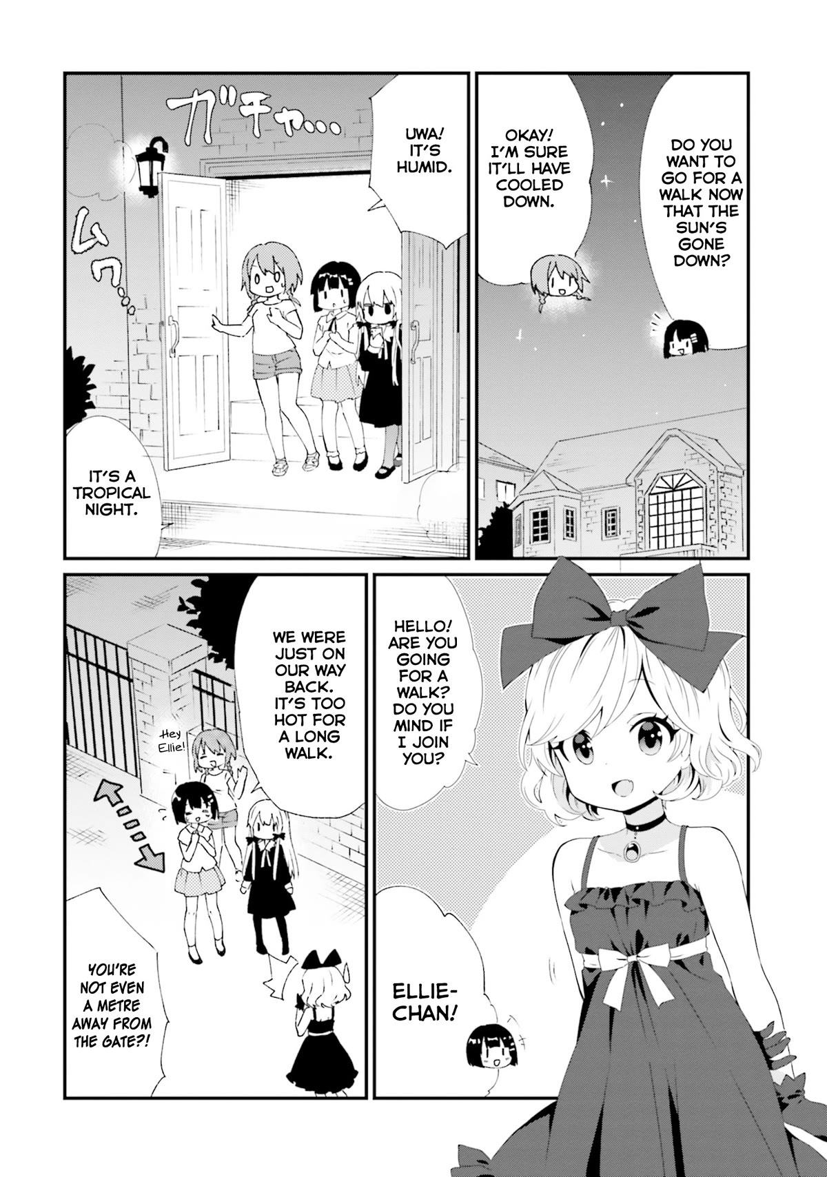 Tonari no Kyuuketsuki-san Chapter 61 page 9 - Chapter 61: Sophie and the Neighbourhood Cats