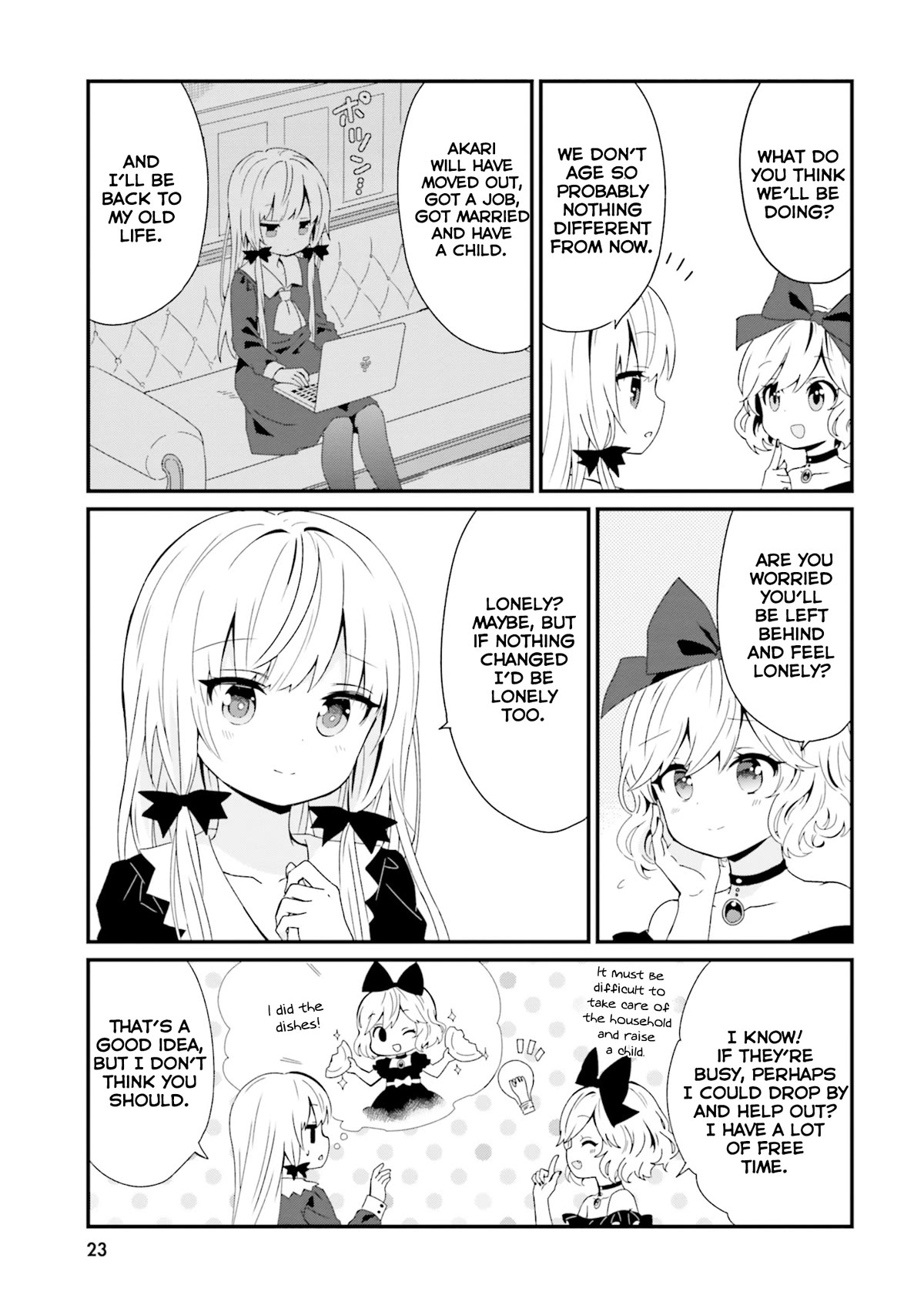 Tonari no Kyuuketsuki-san Chapter 62 page 9 - Chapter 62: Future