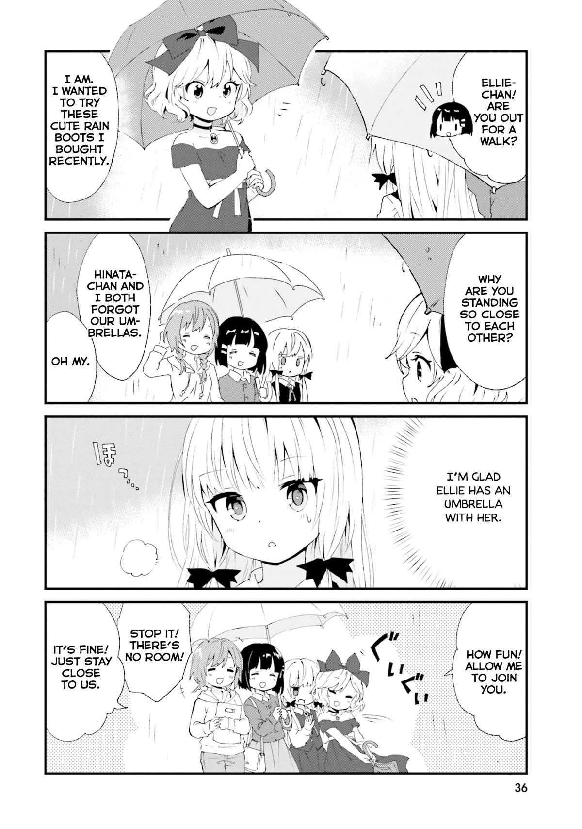 Tonari no Kyuuketsuki-san Chapter 63 page 10 - Chapter 63: Rainy Day