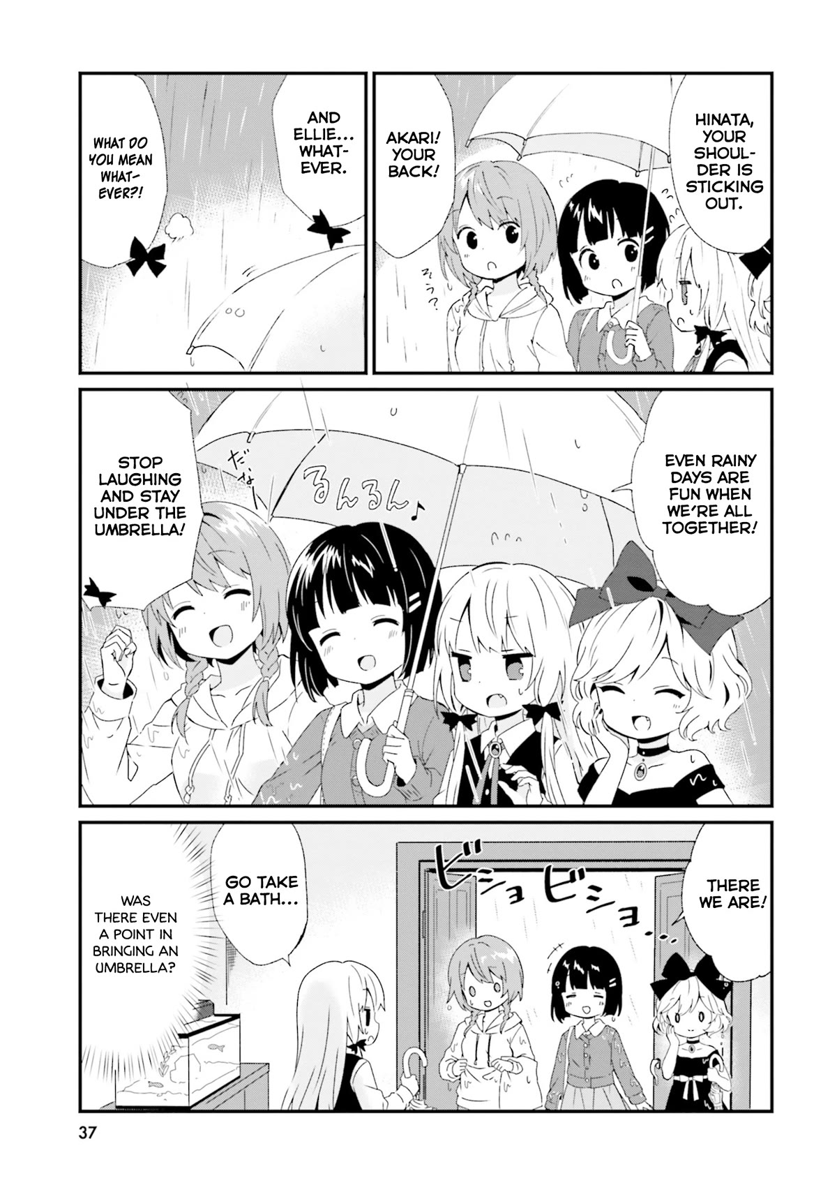 Tonari no Kyuuketsuki-san Chapter 63 page 11 - Chapter 63: Rainy Day