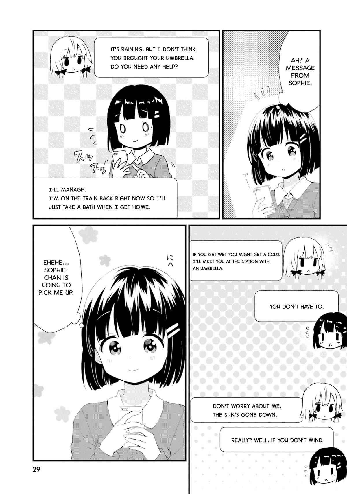 Tonari no Kyuuketsuki-san Chapter 63 page 3 - Chapter 63: Rainy Day