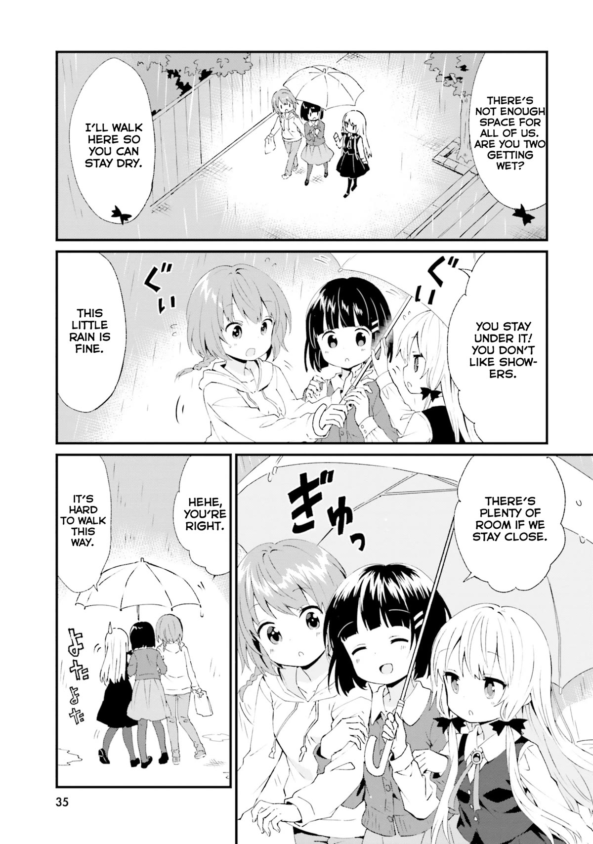 Tonari no Kyuuketsuki-san Chapter 63 page 9 - Chapter 63: Rainy Day
