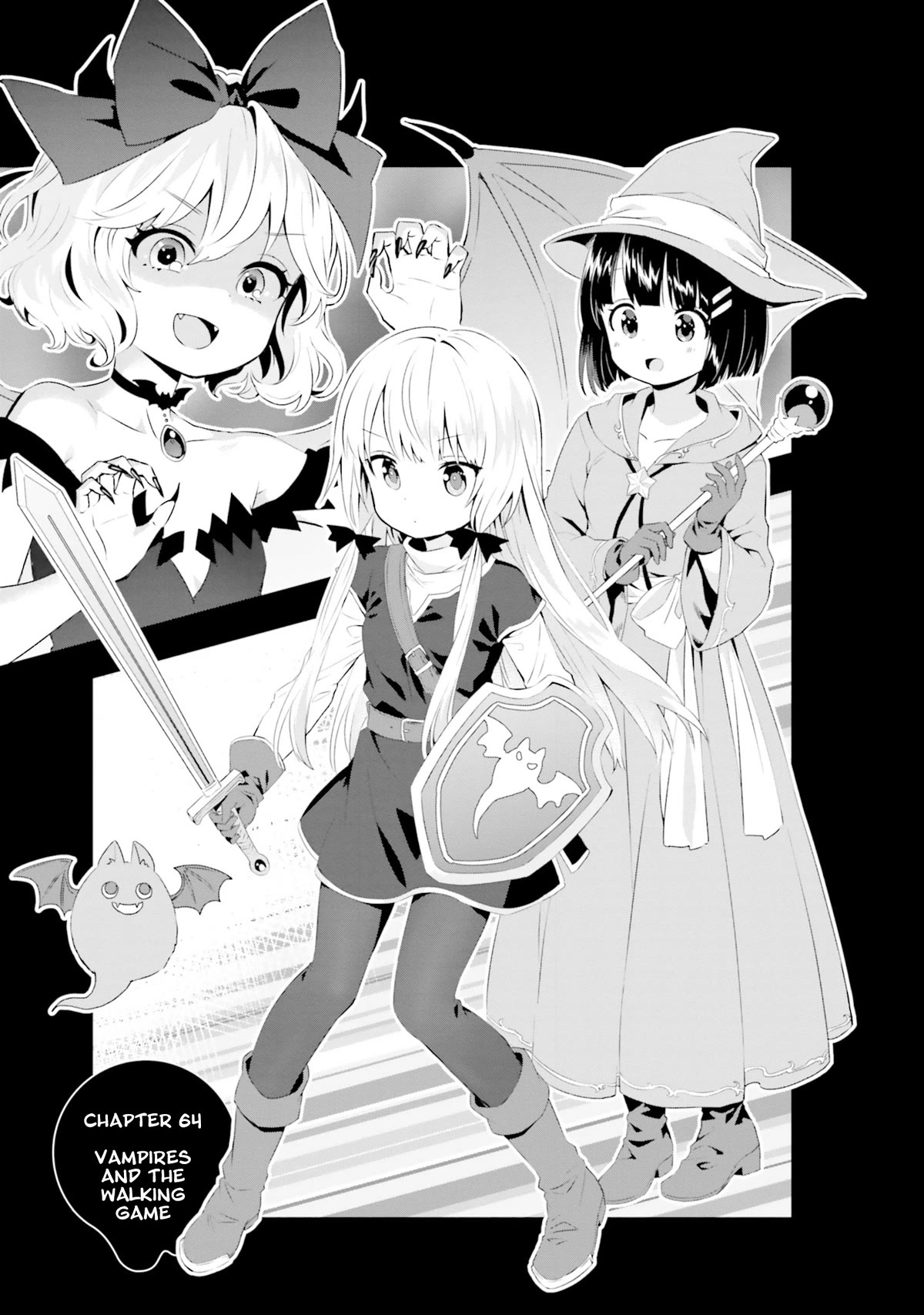 Tonari no Kyuuketsuki-san Chapter 64 page 1 - Chapter 64: Vampires and the Walking Game