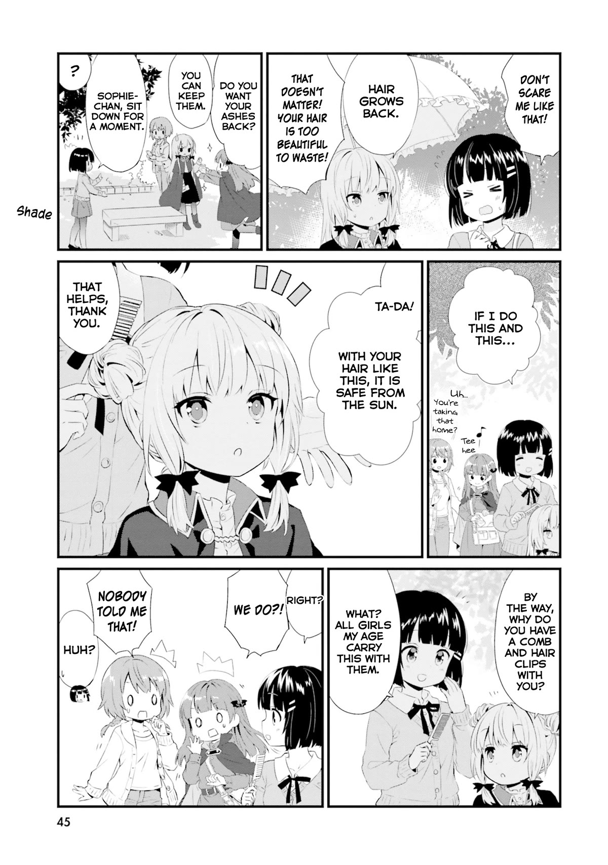 Tonari no Kyuuketsuki-san Chapter 64 page 7 - Chapter 64: Vampires and the Walking Game