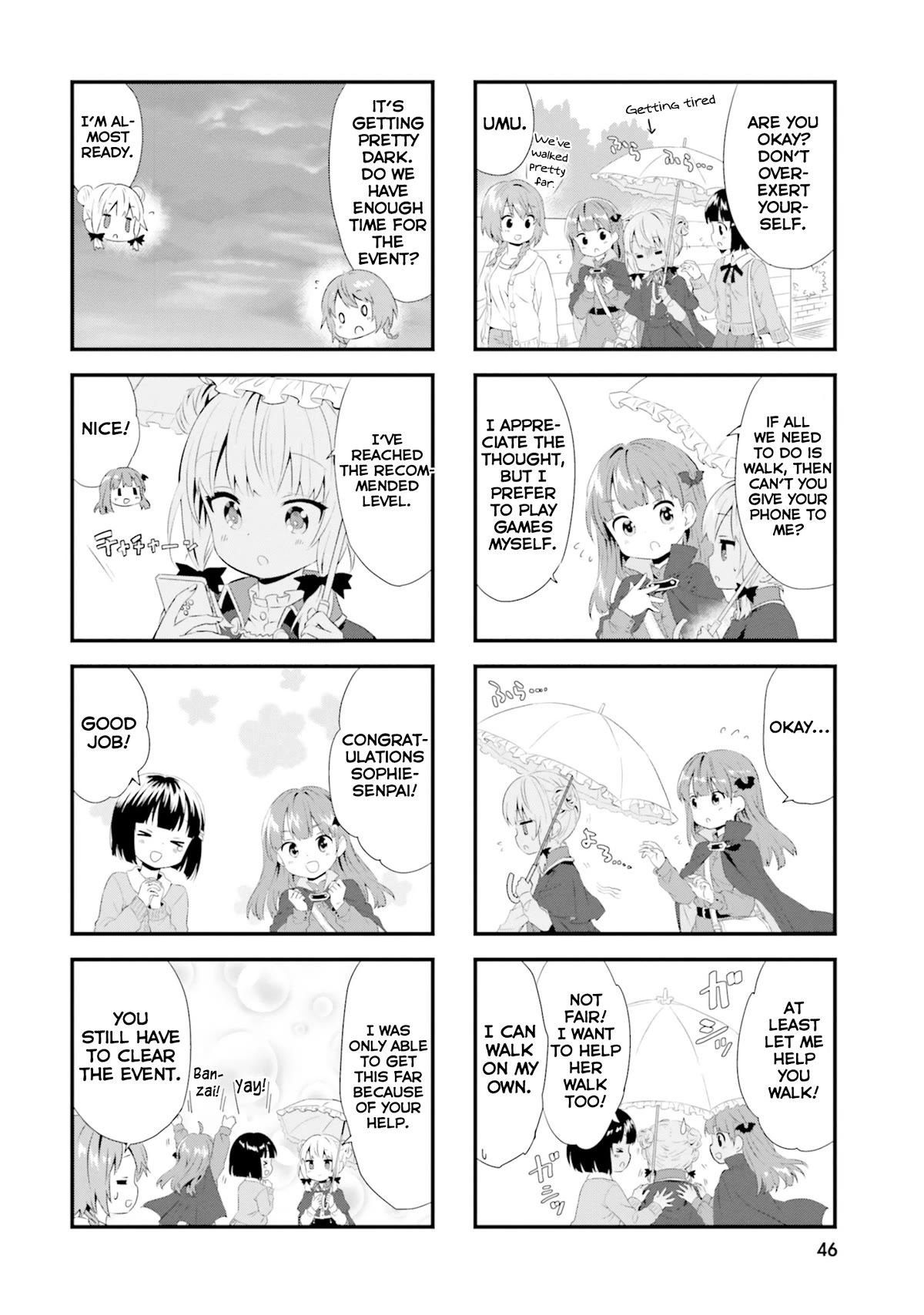 Tonari no Kyuuketsuki-san Chapter 64 page 8 - Chapter 64: Vampires and the Walking Game