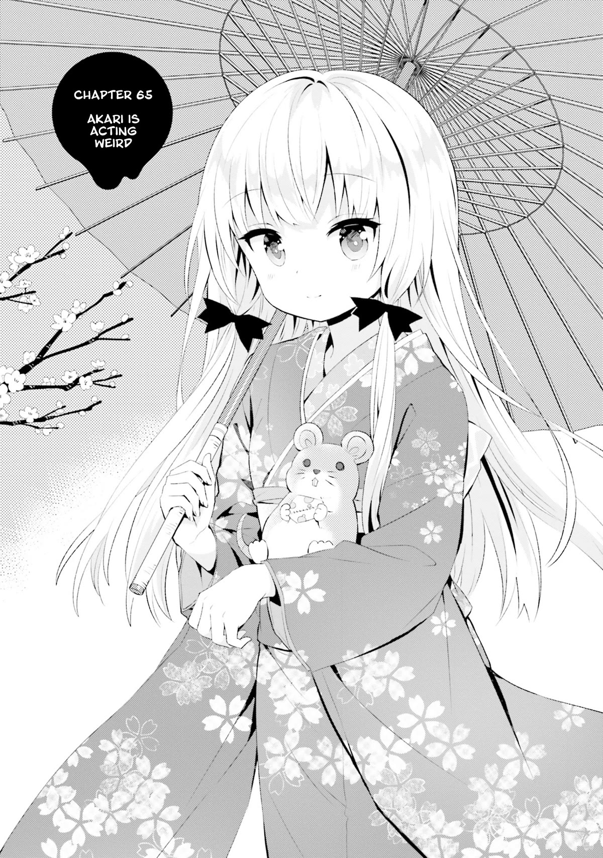 Tonari no Kyuuketsuki-san Chapter 65 page 1 - Chapter 65: Akari is Acting Weird