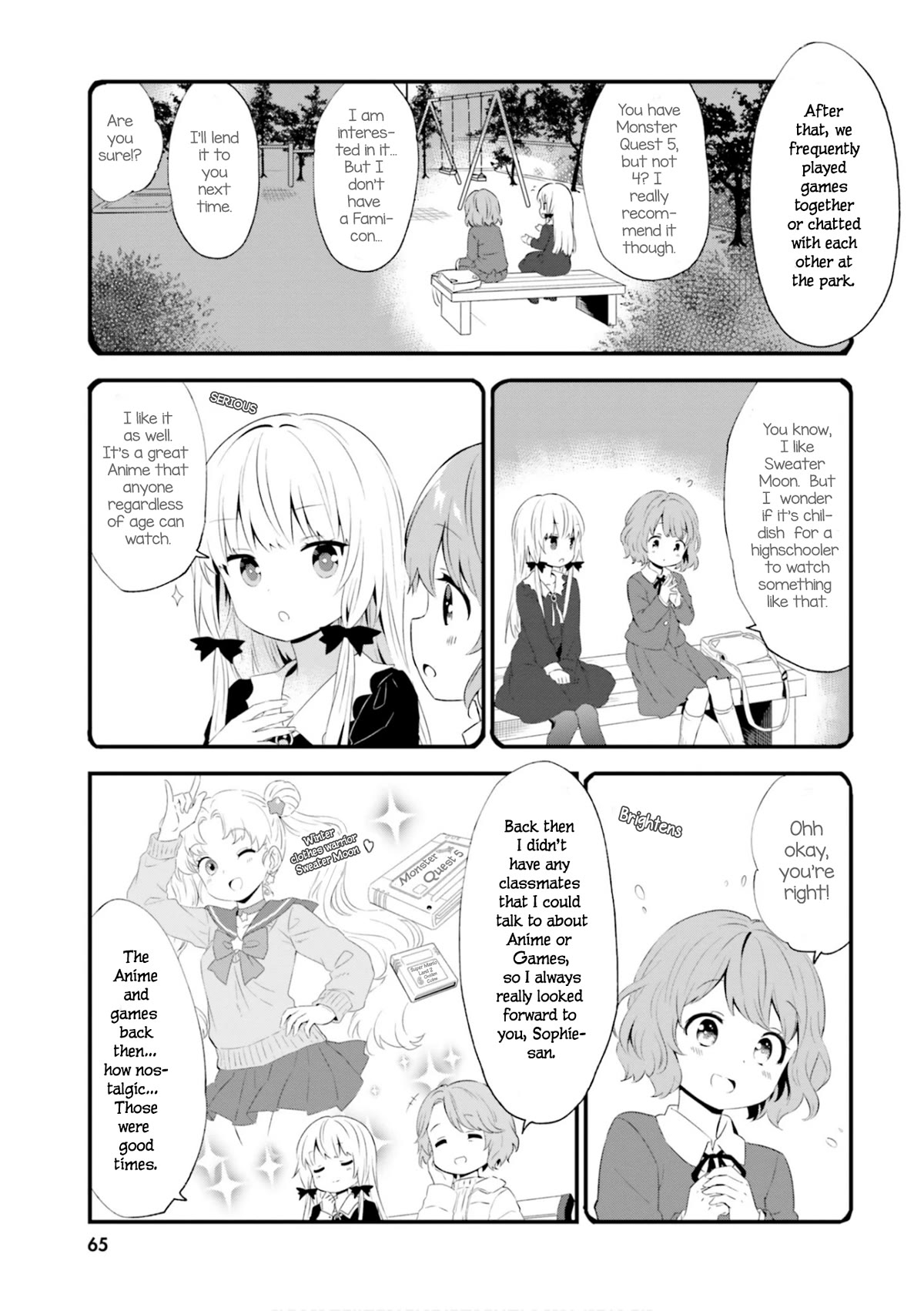 Tonari no Kyuuketsuki-san Chapter 66 page 5 - Chapter 66: A vampire and an old acquaintance