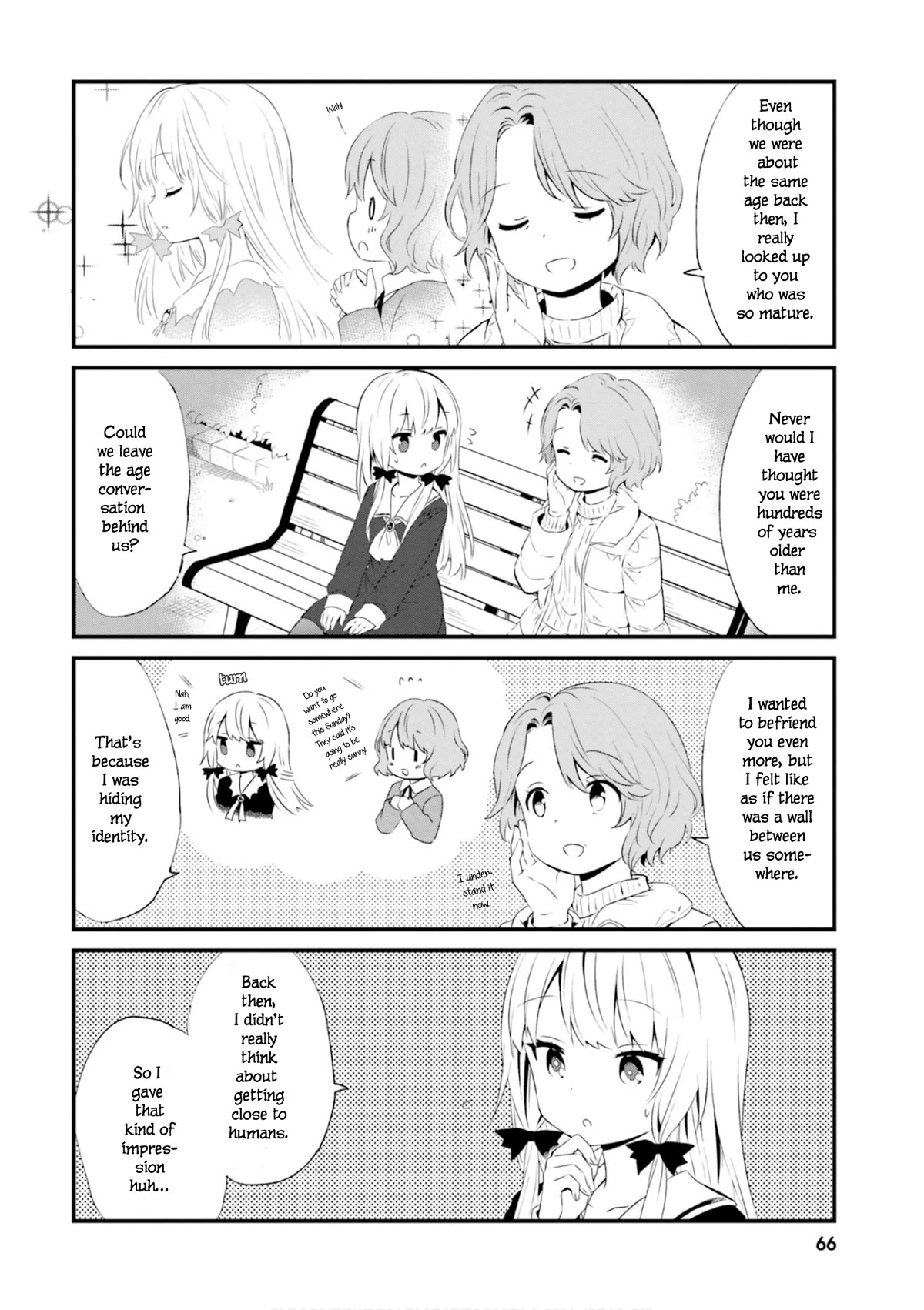 Tonari no Kyuuketsuki-san Chapter 66 page 6 - Chapter 66: A vampire and an old acquaintance