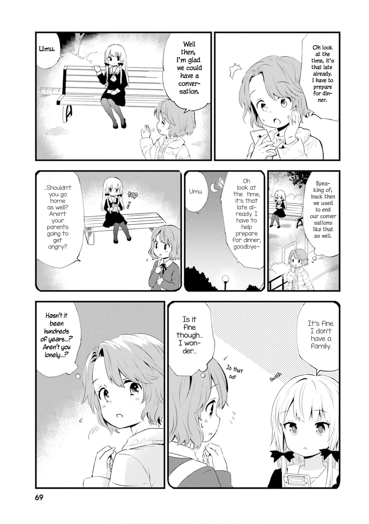 Tonari no Kyuuketsuki-san Chapter 66 page 9 - Chapter 66: A vampire and an old acquaintance