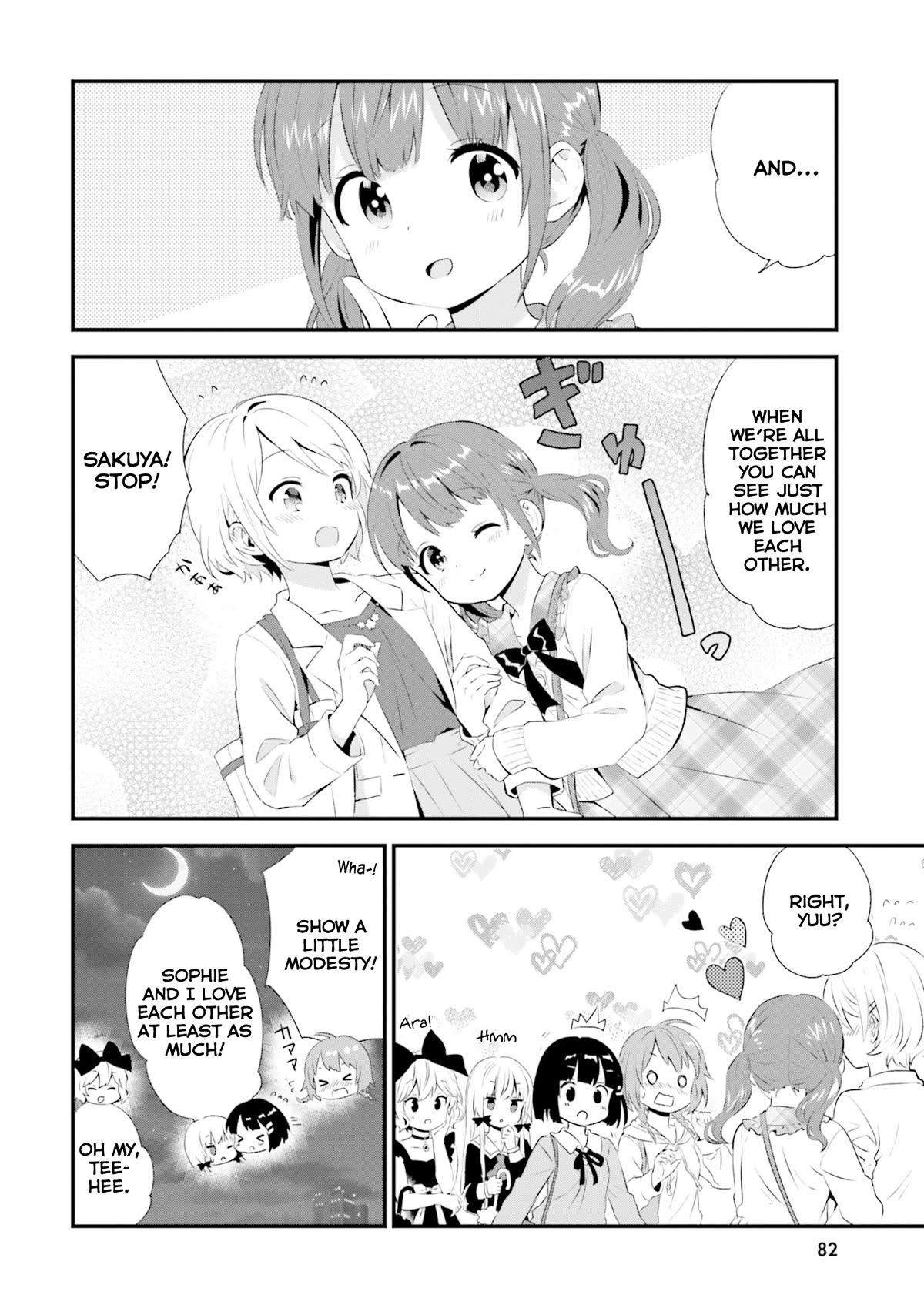 Tonari no Kyuuketsuki-san Chapter 67 page 10 - Chapter 67: Keeping an Eye on Sakuya and Yuu
