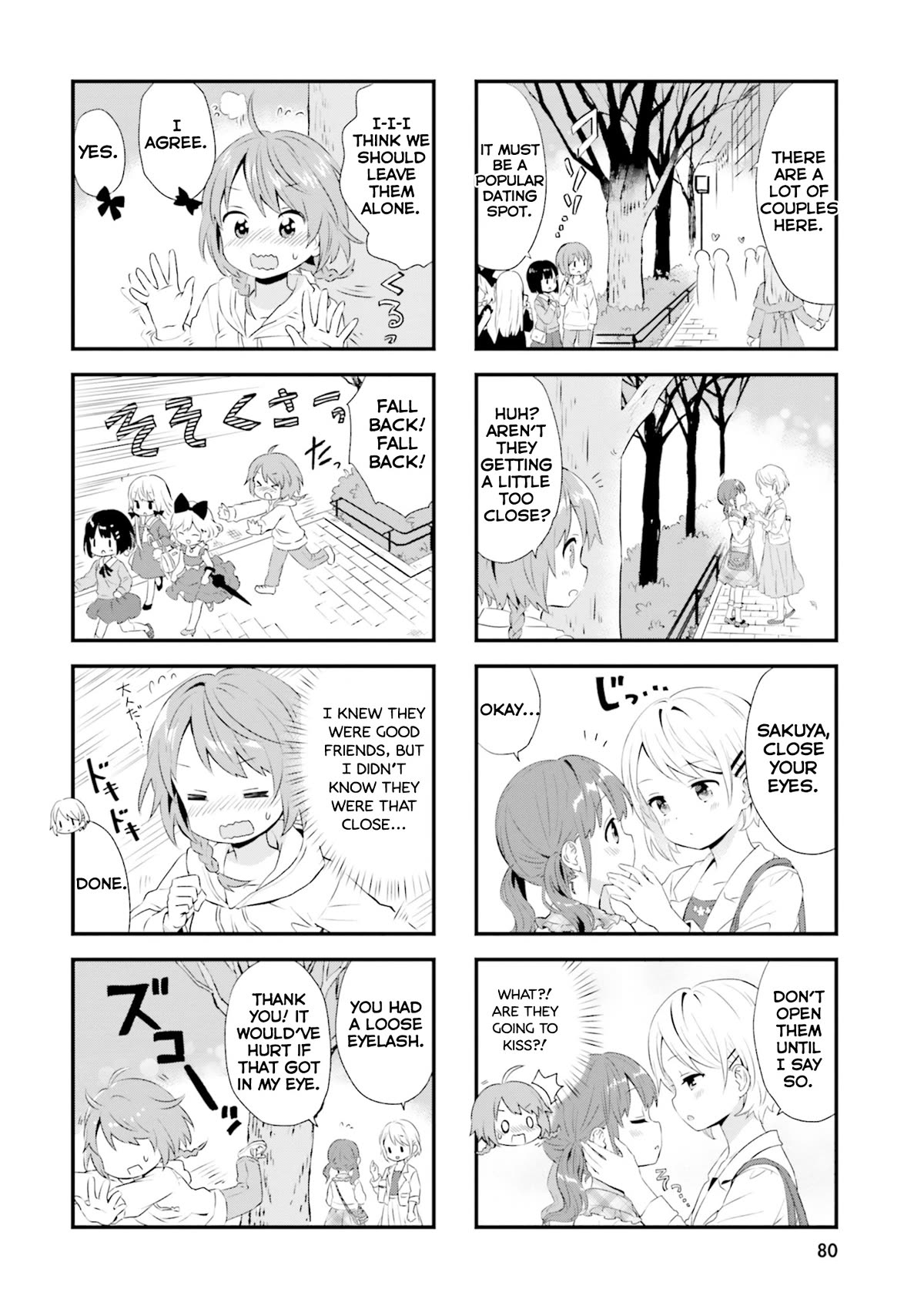 Tonari no Kyuuketsuki-san Chapter 67 page 8 - Chapter 67: Keeping an Eye on Sakuya and Yuu