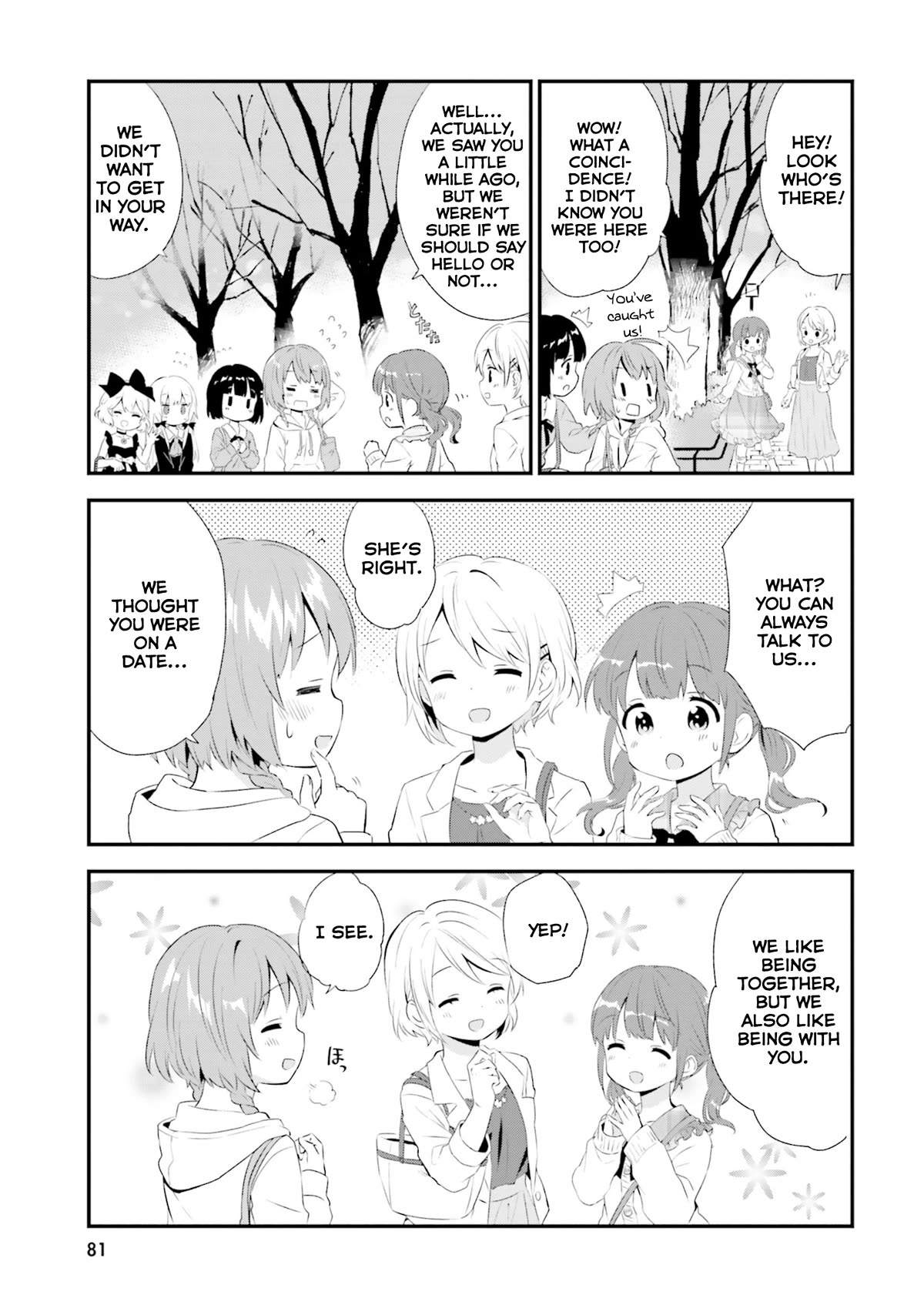 Tonari no Kyuuketsuki-san Chapter 67 page 9 - Chapter 67: Keeping an Eye on Sakuya and Yuu