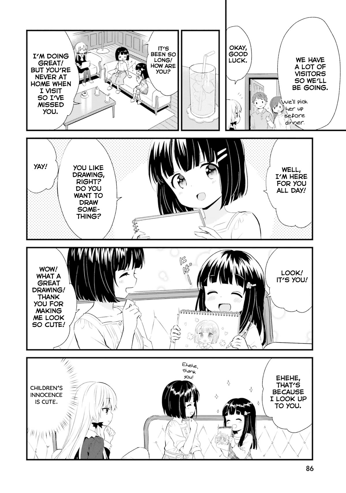 Tonari no Kyuuketsuki-san Chapter 68 page 2 - Chapter 68: Akari's Cousin