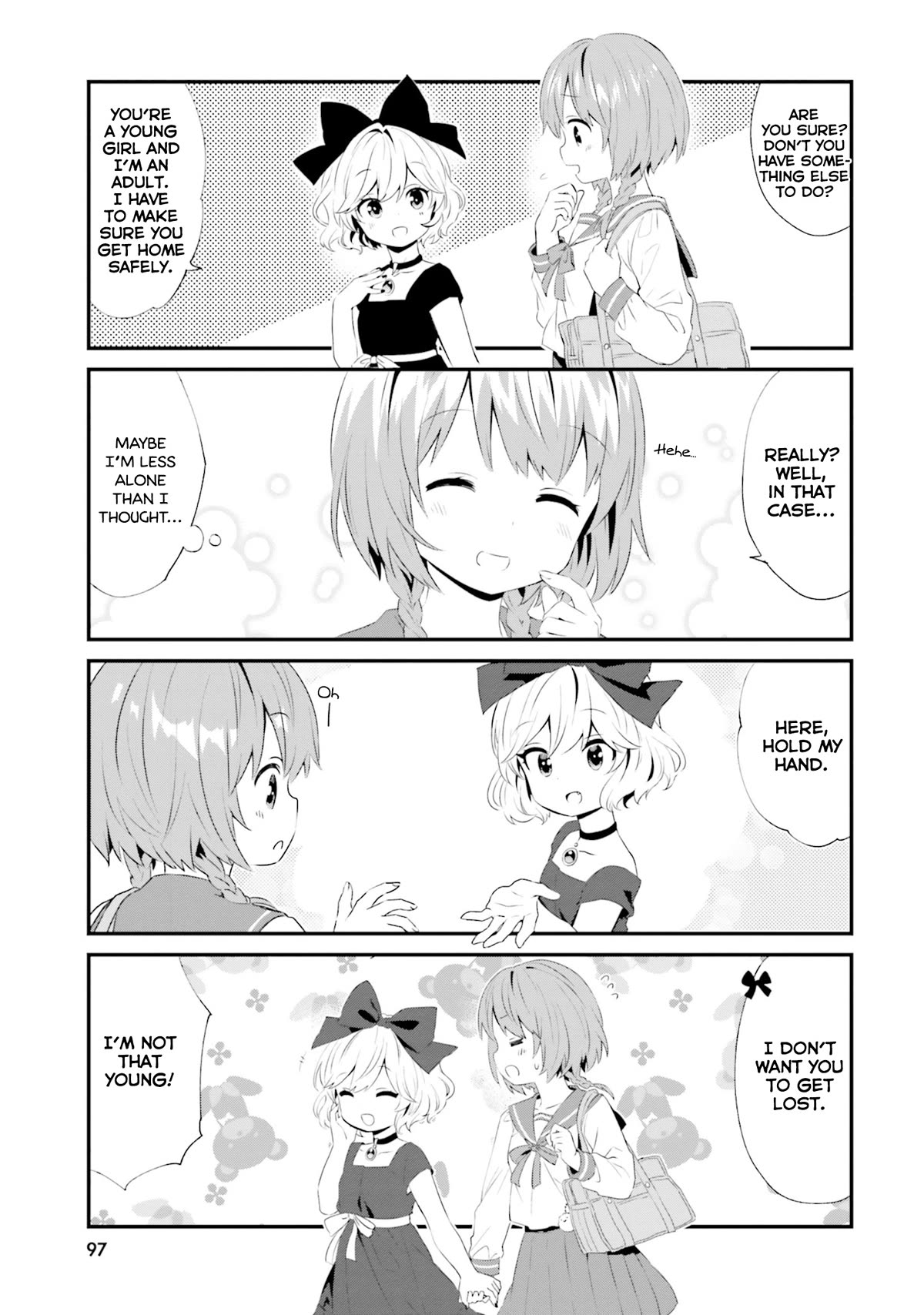 Tonari no Kyuuketsuki-san Chapter 69 page 3 - Chapter 69: Ellie, Hinata and the Dog
