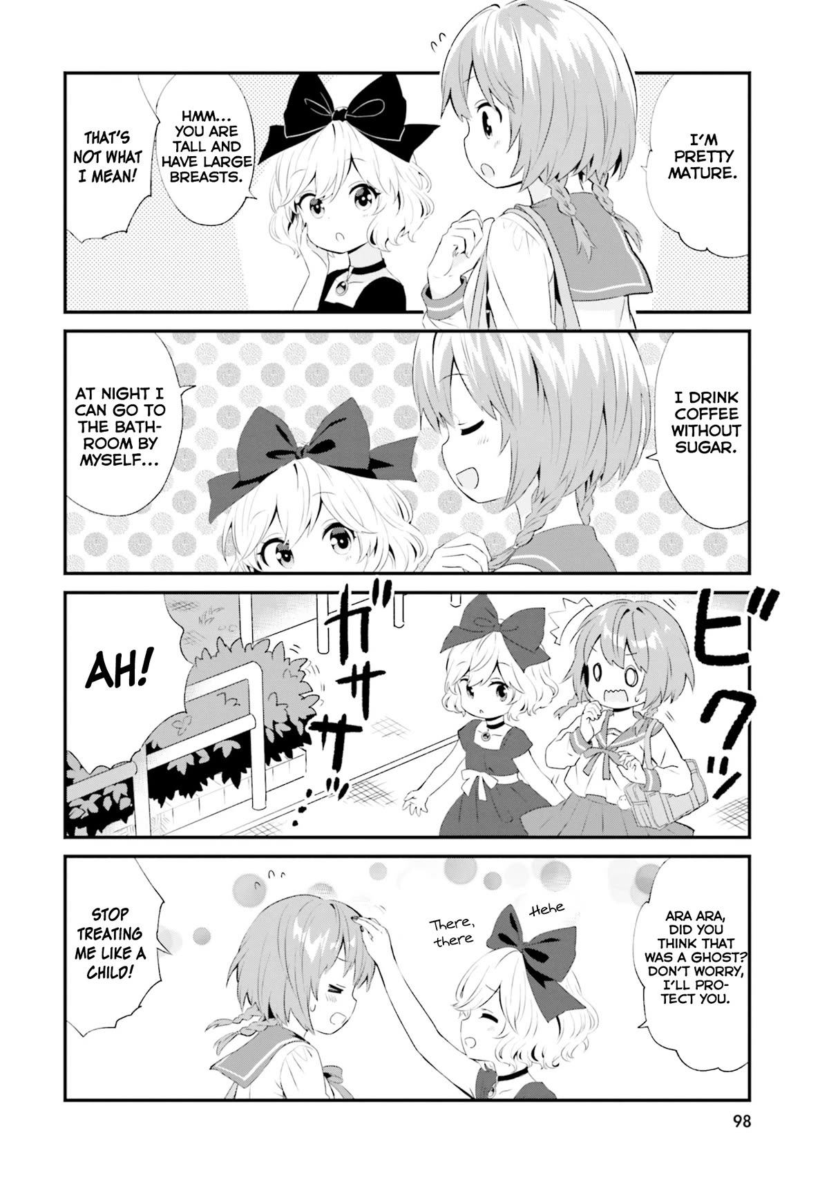 Tonari no Kyuuketsuki-san Chapter 69 page 4 - Chapter 69: Ellie, Hinata and the Dog