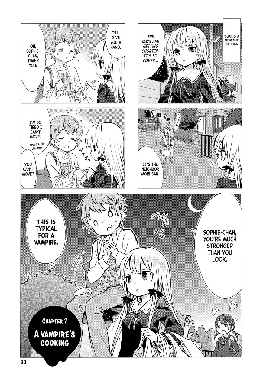 Tonari no Kyuuketsuki-san Chapter 7 page 1 - Chapter 7 : A vampire's cooking