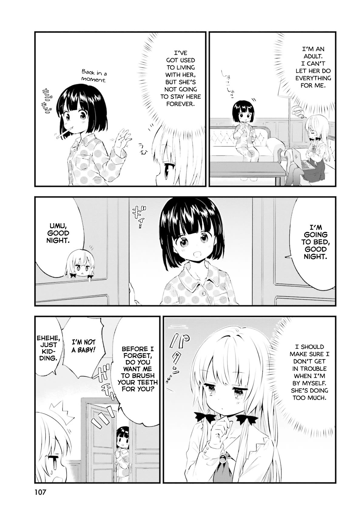 Tonari no Kyuuketsuki-san Chapter 70 page 3 - Chapter 70: Helpful Akari and Independent Sophie