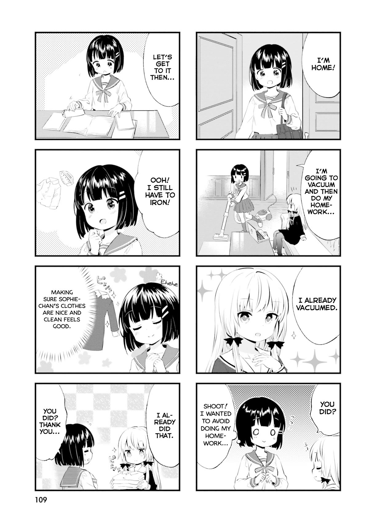 Tonari no Kyuuketsuki-san Chapter 70 page 5 - Chapter 70: Helpful Akari and Independent Sophie
