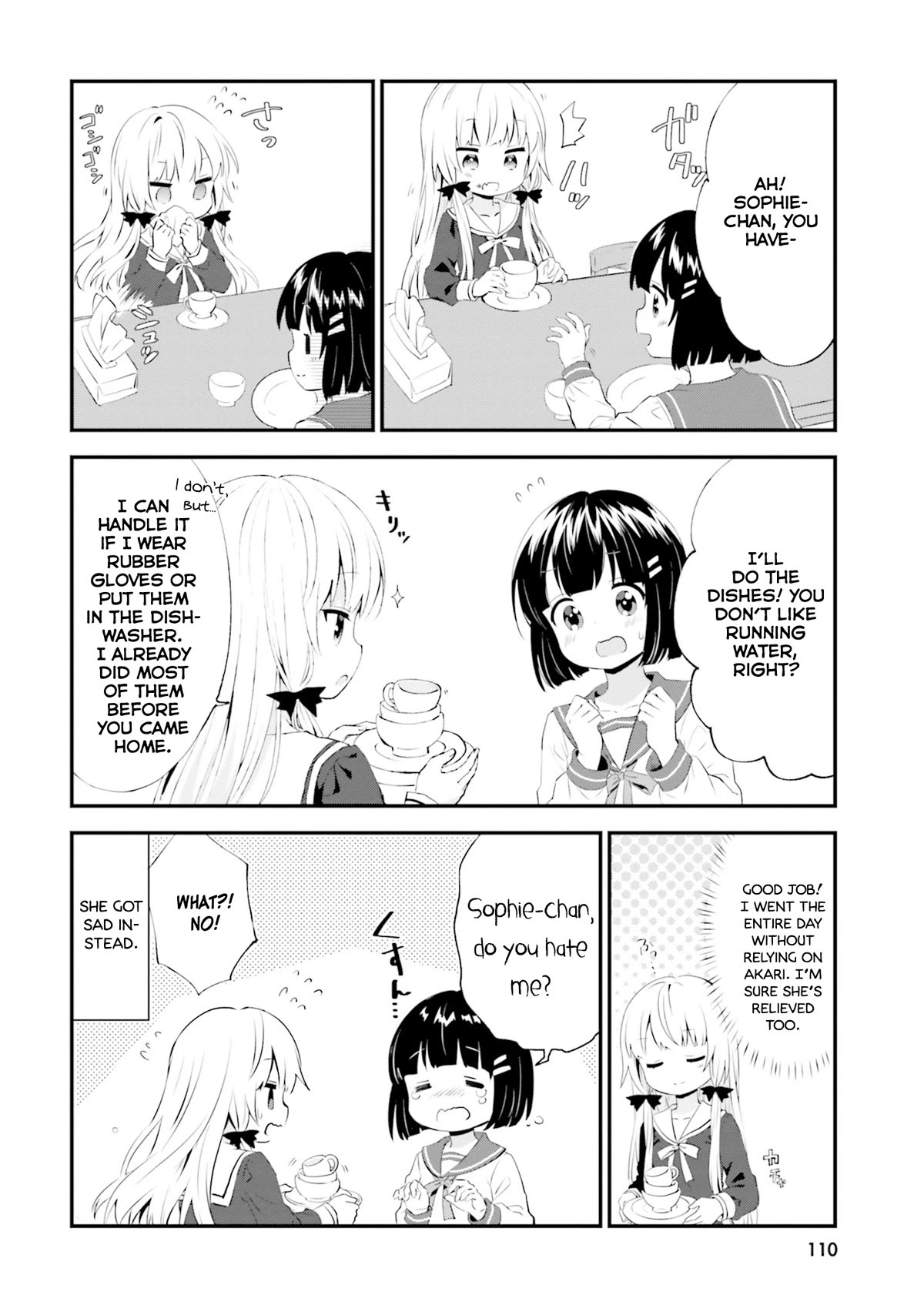 Tonari no Kyuuketsuki-san Chapter 70 page 6 - Chapter 70: Helpful Akari and Independent Sophie