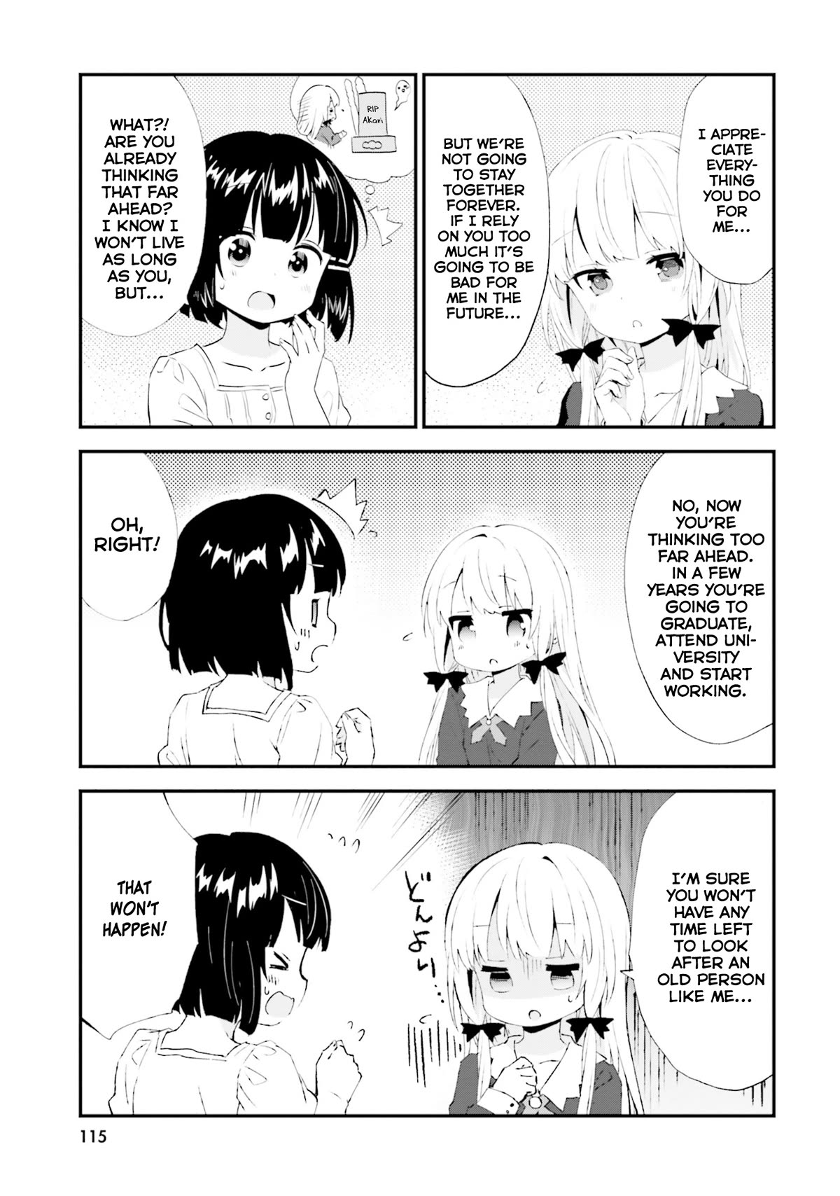 Tonari no Kyuuketsuki-san Chapter 71 page 3 - Chapter 71: Promise