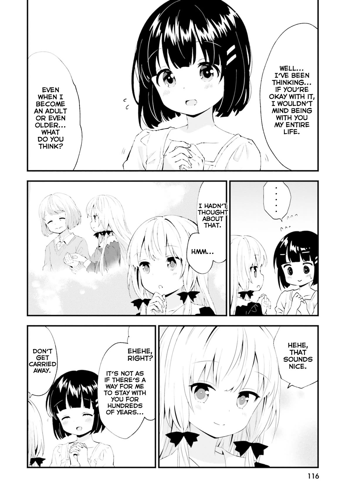 Tonari no Kyuuketsuki-san Chapter 71 page 4 - Chapter 71: Promise