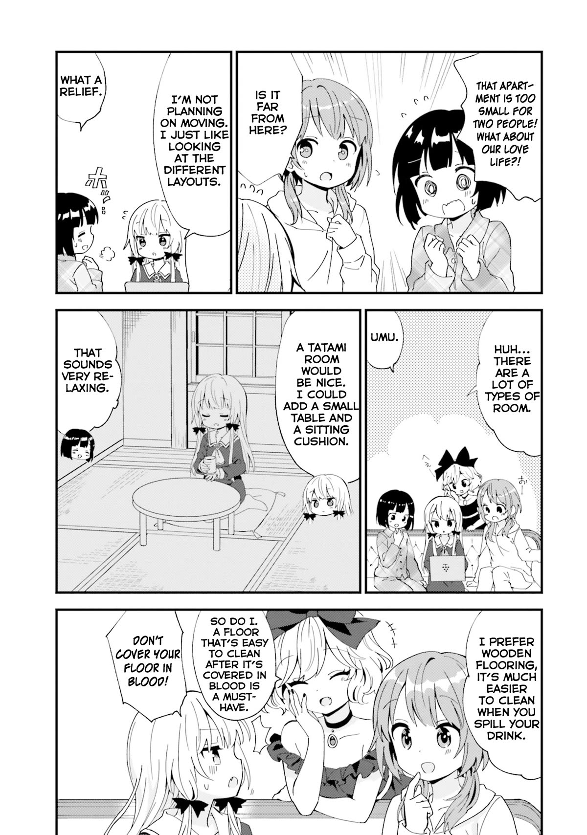 Tonari no Kyuuketsuki-san Chapter 74 page 3 - Chapter 74: What if We Moved