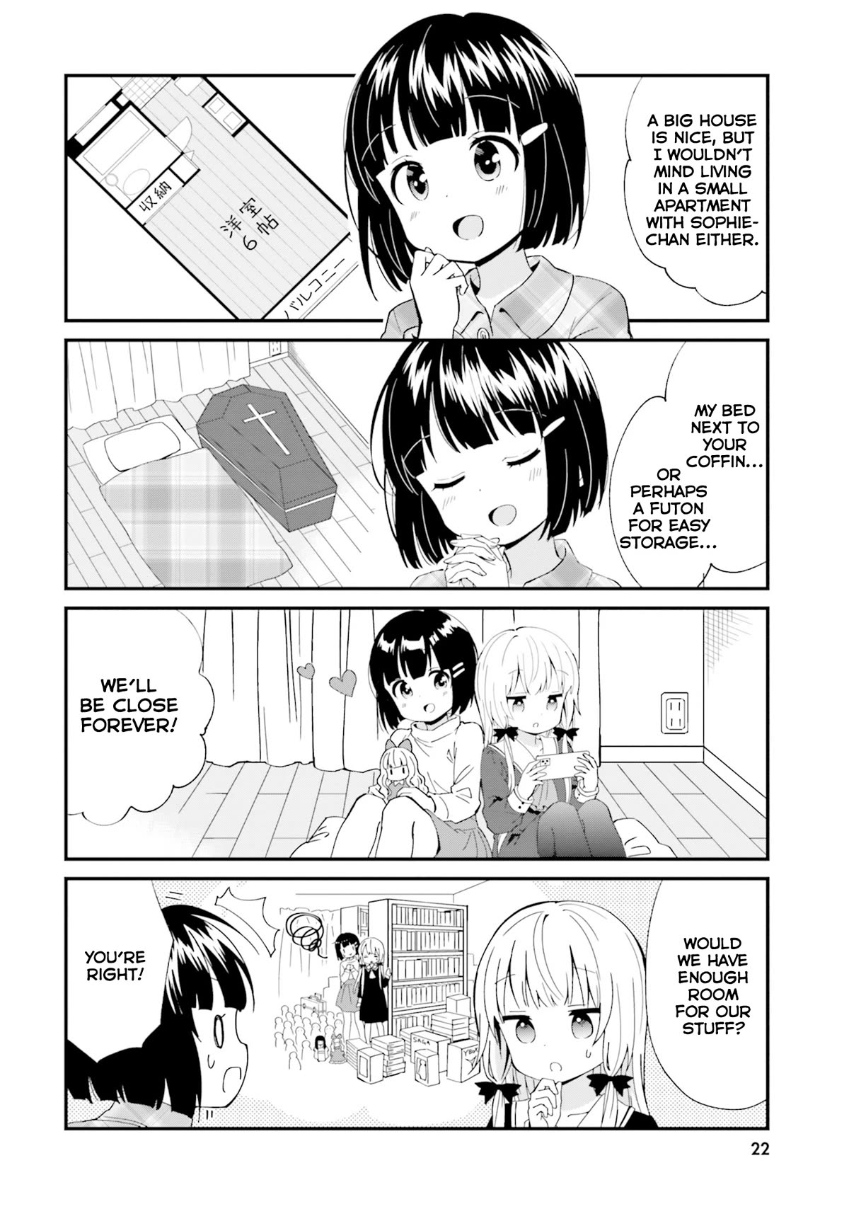 Tonari no Kyuuketsuki-san Chapter 74 page 4 - Chapter 74: What if We Moved