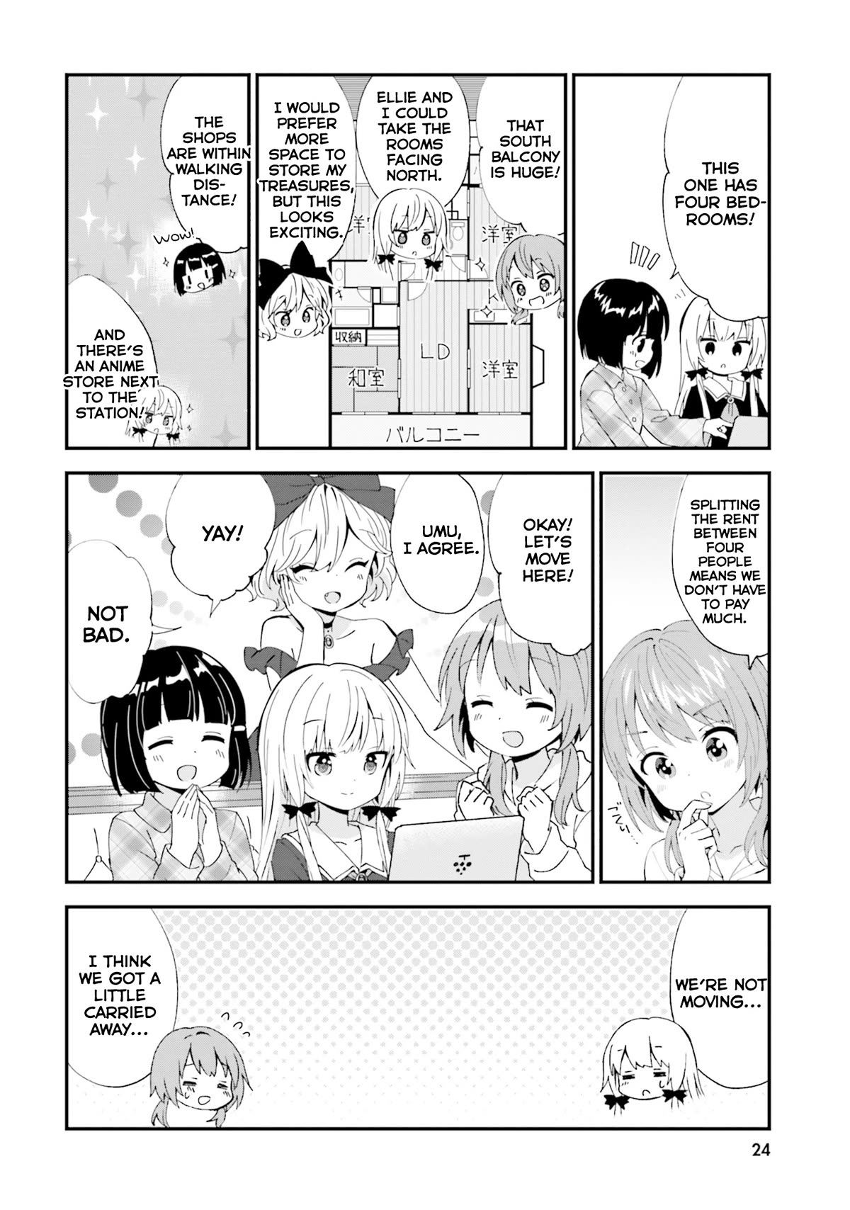 Tonari no Kyuuketsuki-san Chapter 74 page 6 - Chapter 74: What if We Moved