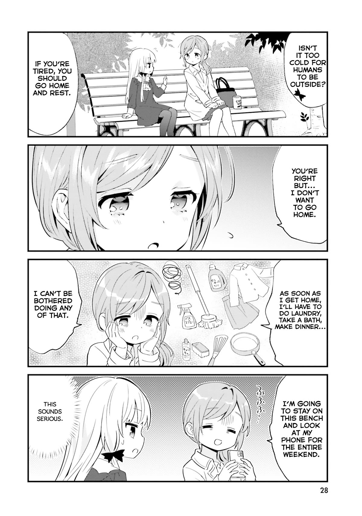 Tonari no Kyuuketsuki-san Chapter 75 page 2 - Chapter 75: Cheering Up Mizuki