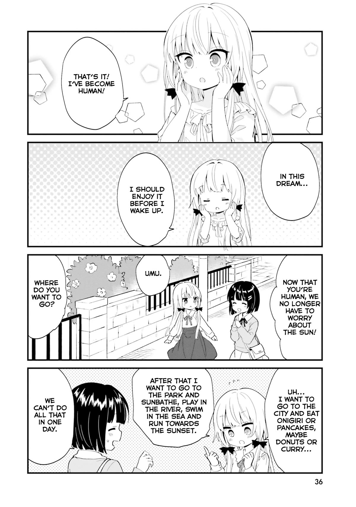 Tonari no Kyuuketsuki-san Chapter 76 page 2 - Chapter 76: What if We Were Human