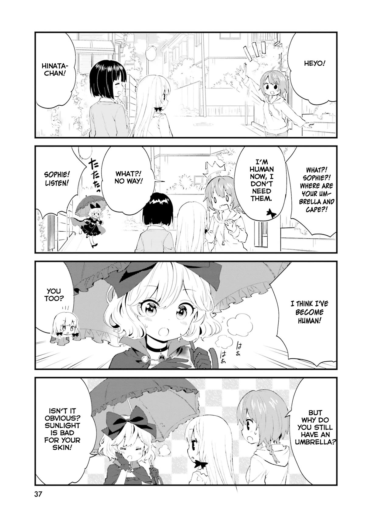 Tonari no Kyuuketsuki-san Chapter 76 page 3 - Chapter 76: What if We Were Human