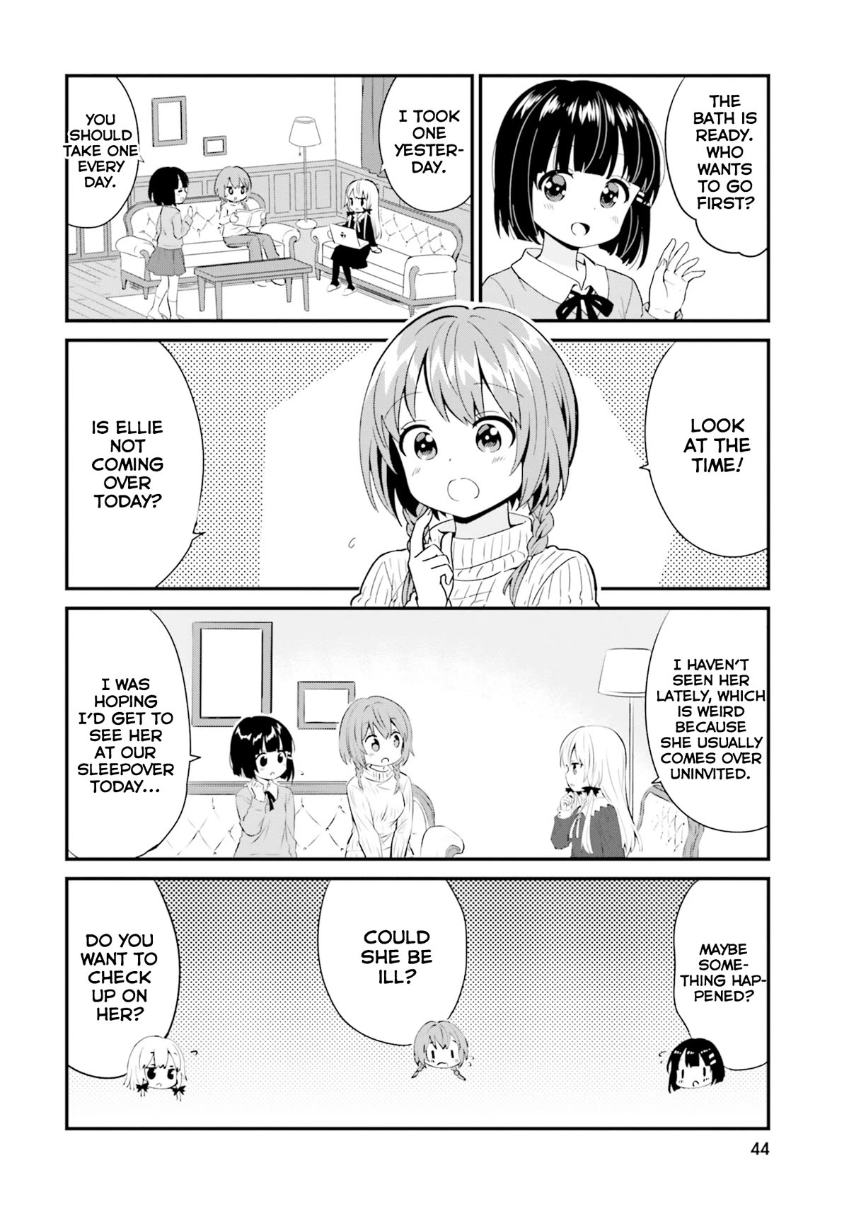 Tonari no Kyuuketsuki-san Chapter 77 page 2 - Chapter 77: Sleeping Beauty