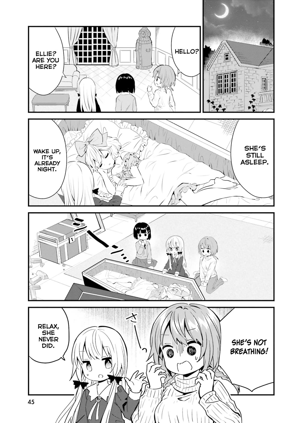 Tonari no Kyuuketsuki-san Chapter 77 page 3 - Chapter 77: Sleeping Beauty