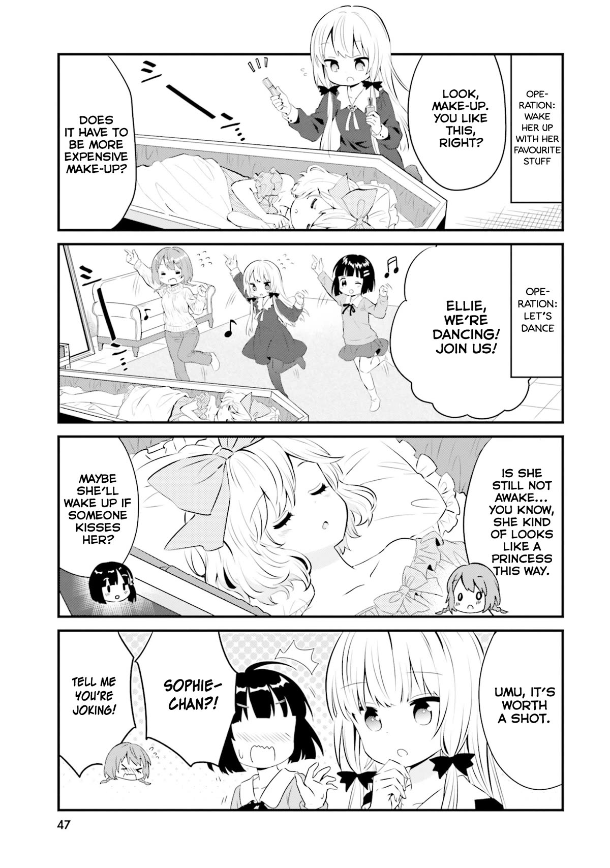 Tonari no Kyuuketsuki-san Chapter 77 page 5 - Chapter 77: Sleeping Beauty