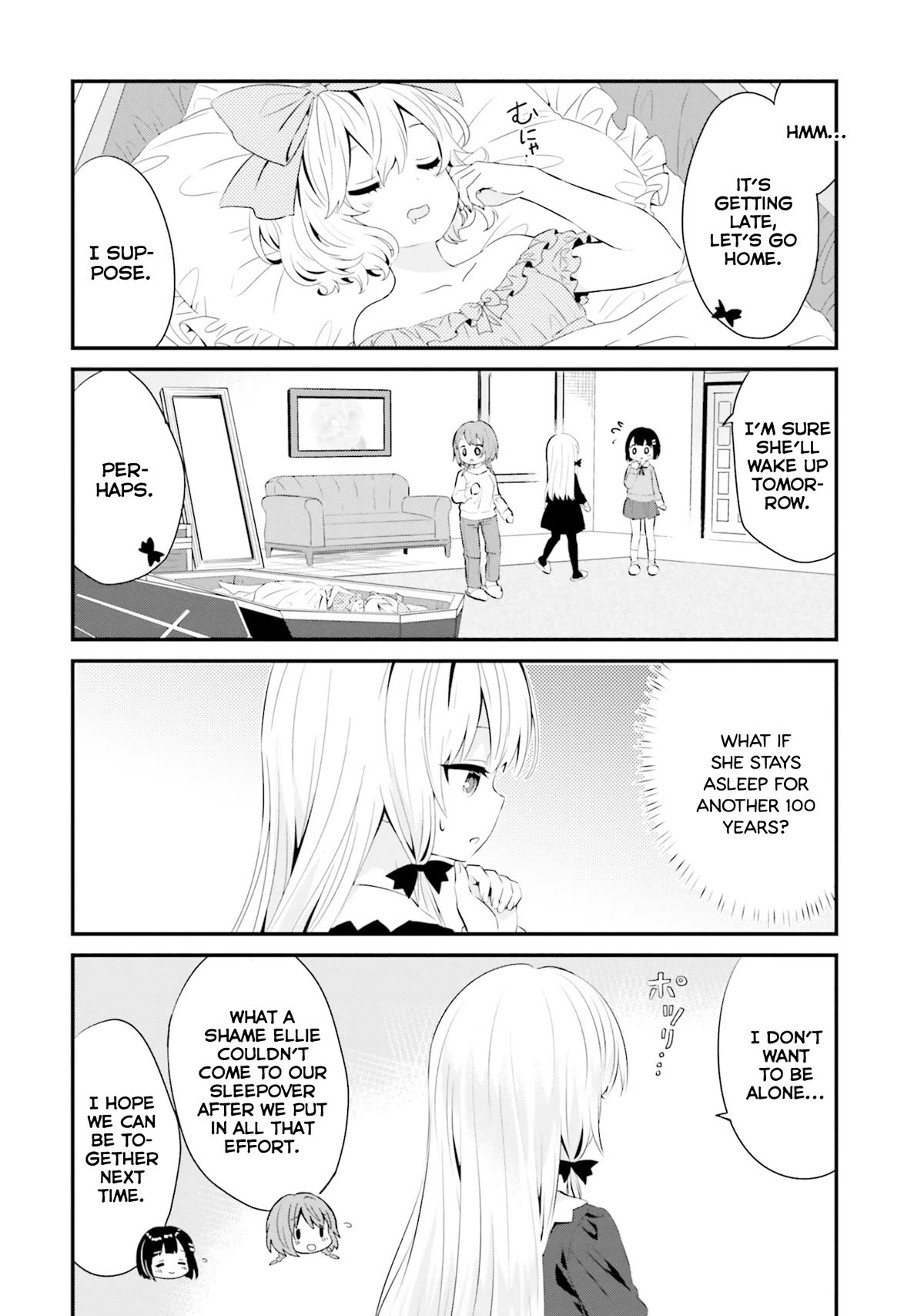 Tonari no Kyuuketsuki-san Chapter 77 page 6 - Chapter 77: Sleeping Beauty
