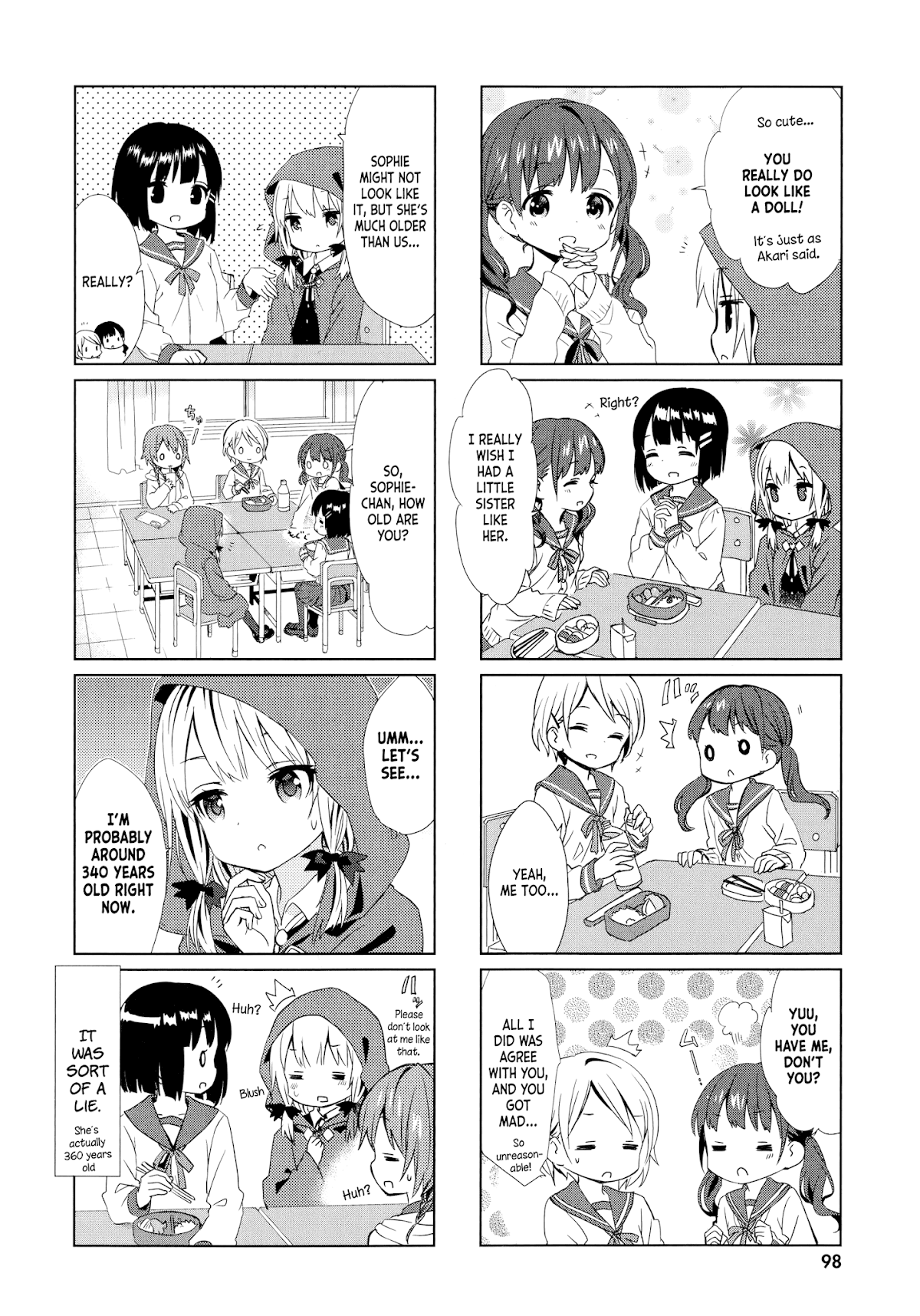 Tonari no Kyuuketsuki-san Chapter 8 page 4 - Chapter 8: A Vampire Going To School