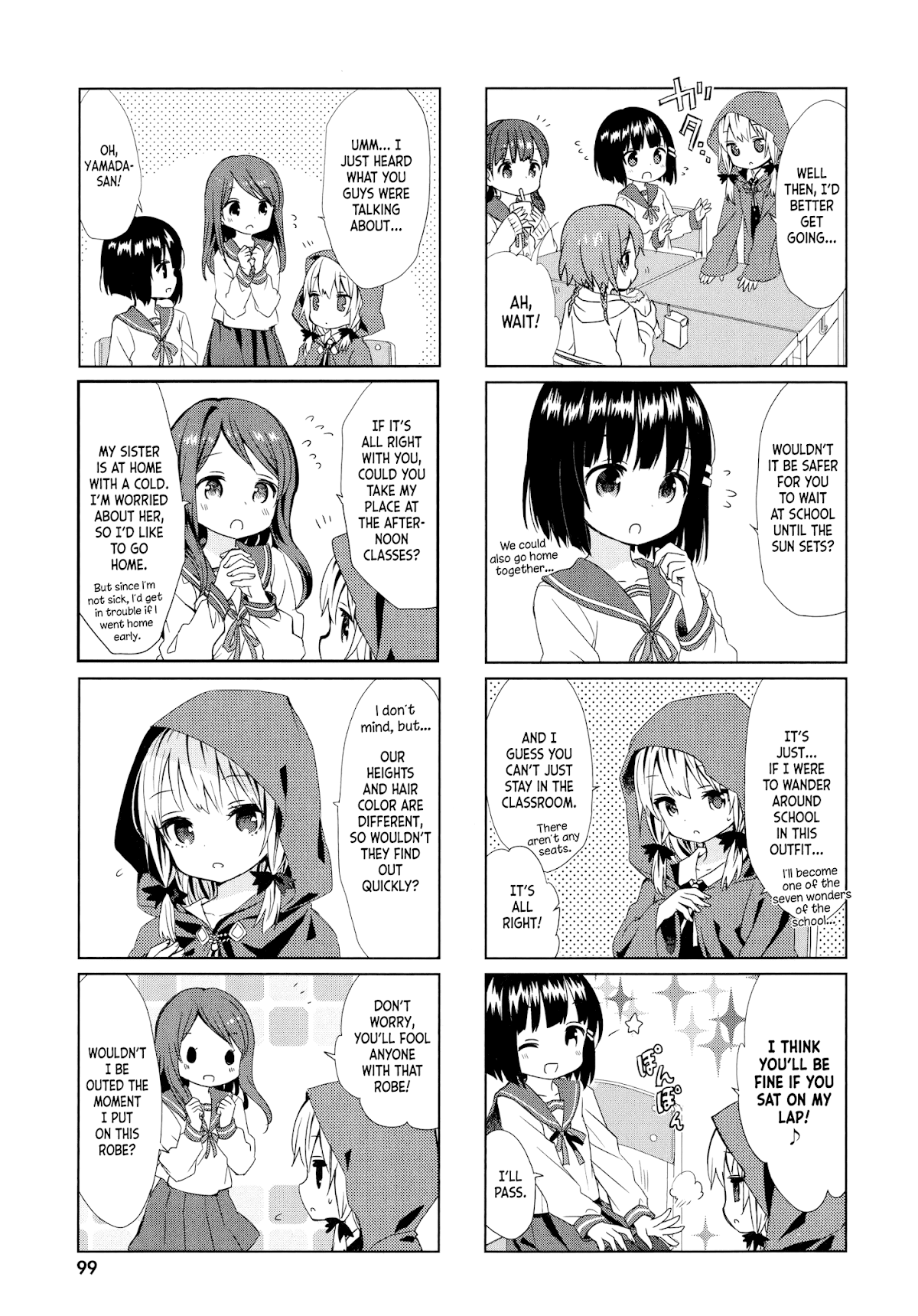 Tonari no Kyuuketsuki-san Chapter 8 page 5 - Chapter 8: A Vampire Going To School