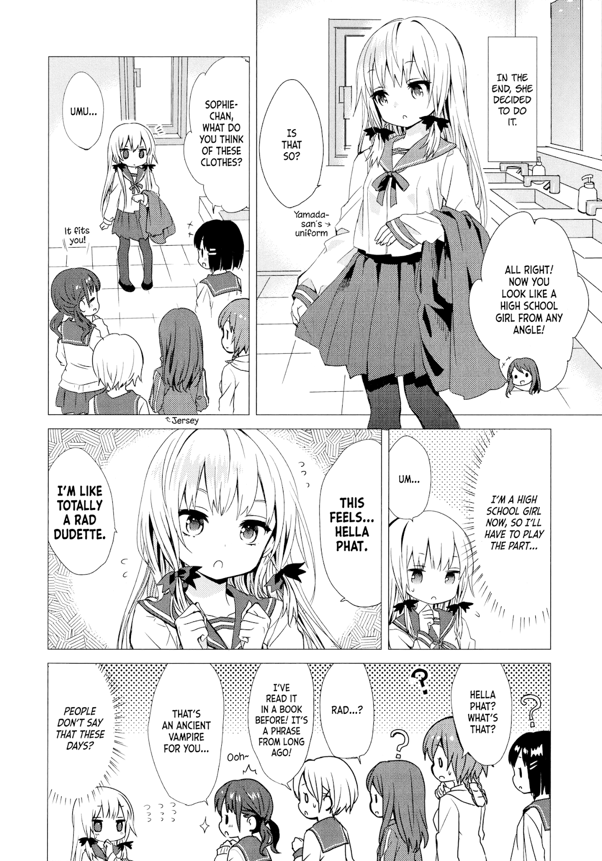 Tonari no Kyuuketsuki-san Chapter 8 page 6 - Chapter 8: A Vampire Going To School