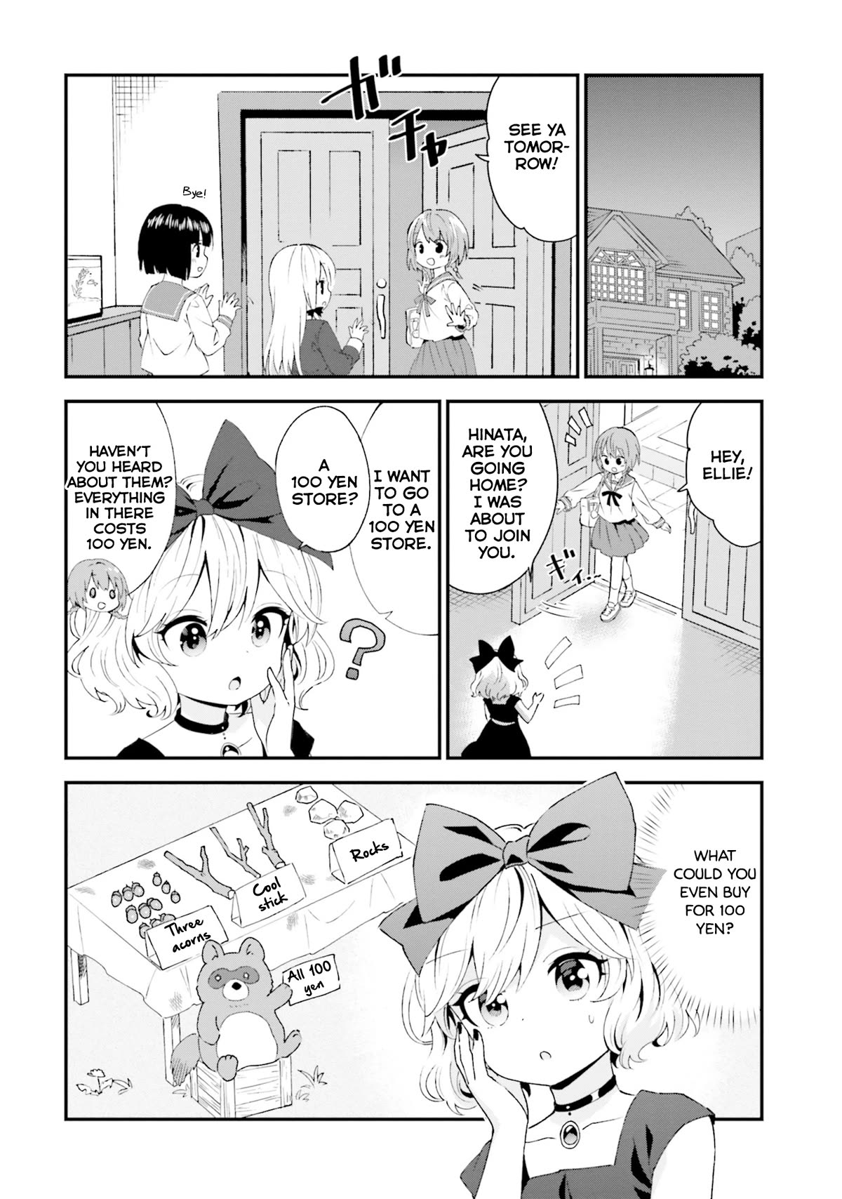 Tonari no Kyuuketsuki-san Chapter 80 page 2 - Chapter 80: Let's Go to a 100 Yen Store
