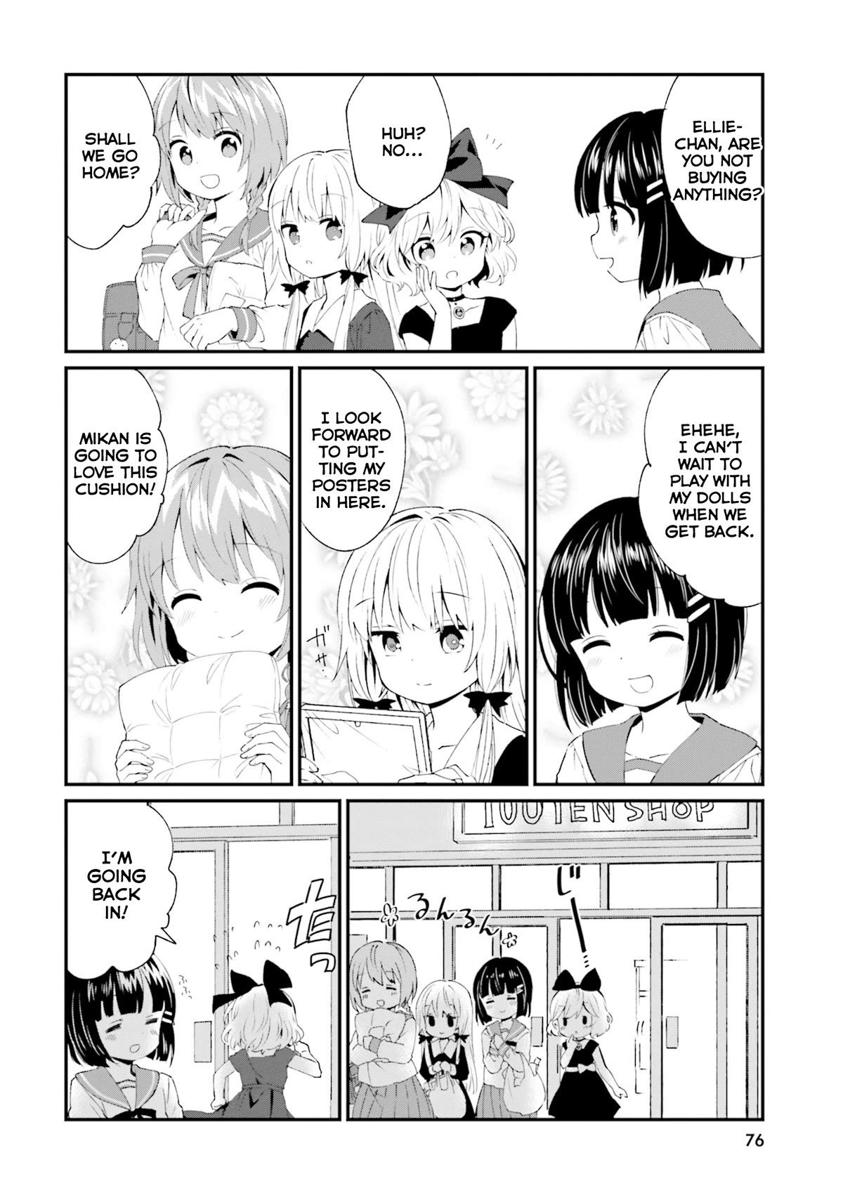 Tonari no Kyuuketsuki-san Chapter 80 page 8 - Chapter 80: Let's Go to a 100 Yen Store