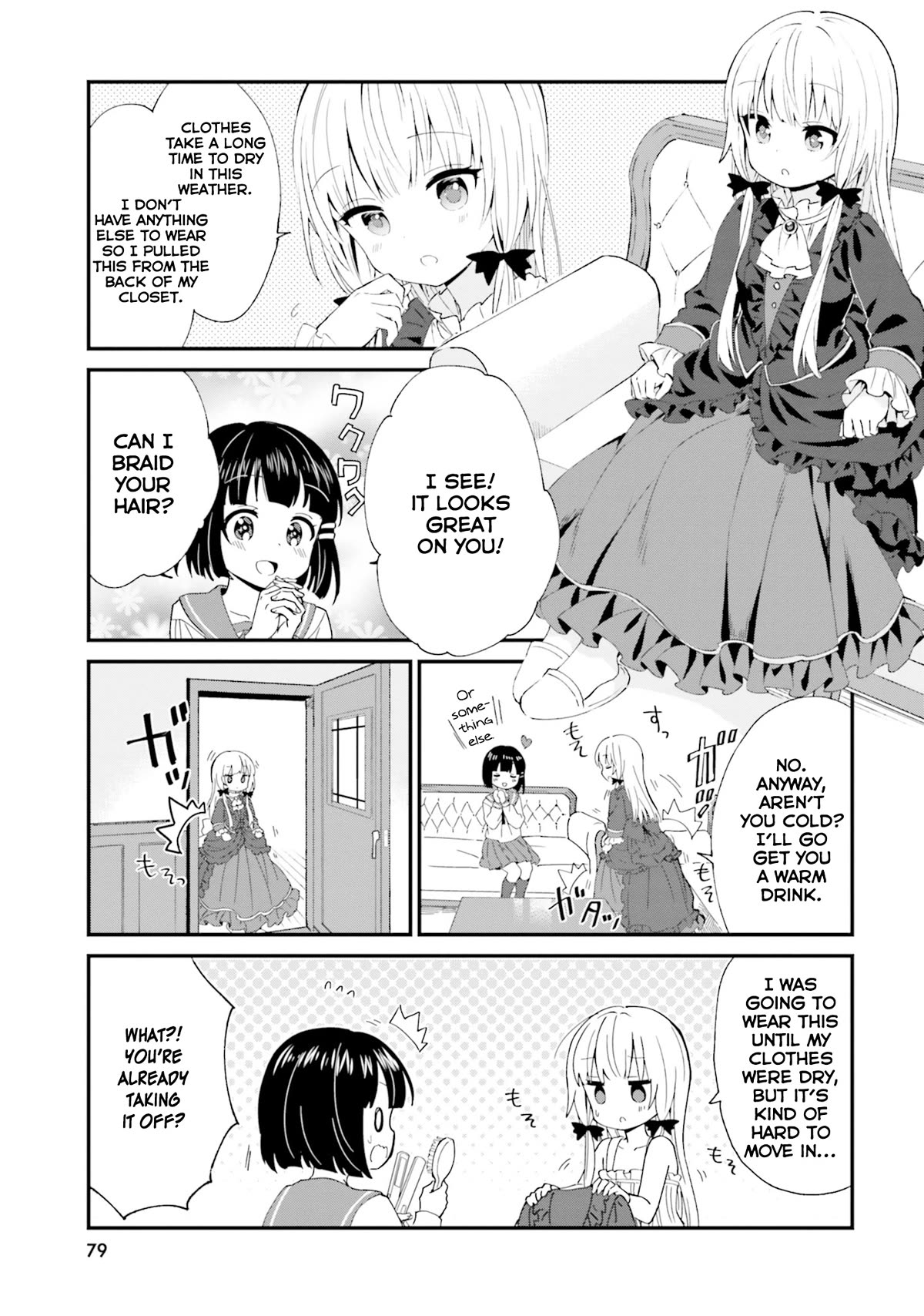 Tonari no Kyuuketsuki-san Chapter 81 page 3 - Chapter 81: Rainy Fashion Show