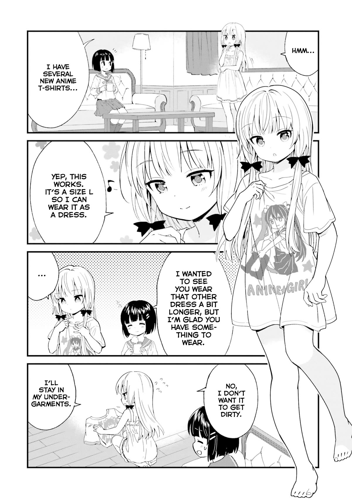 Tonari no Kyuuketsuki-san Chapter 81 page 4 - Chapter 81: Rainy Fashion Show