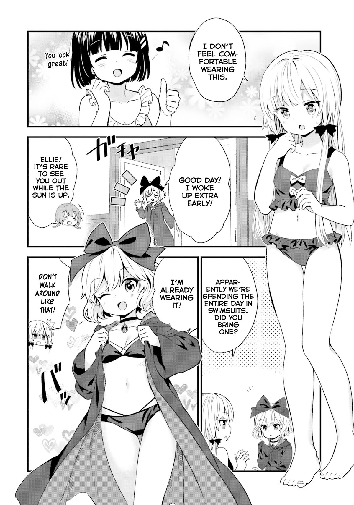Tonari no Kyuuketsuki-san Chapter 83 page 4 - Chapter 83: Summer, Swimsuits, Staying at Home