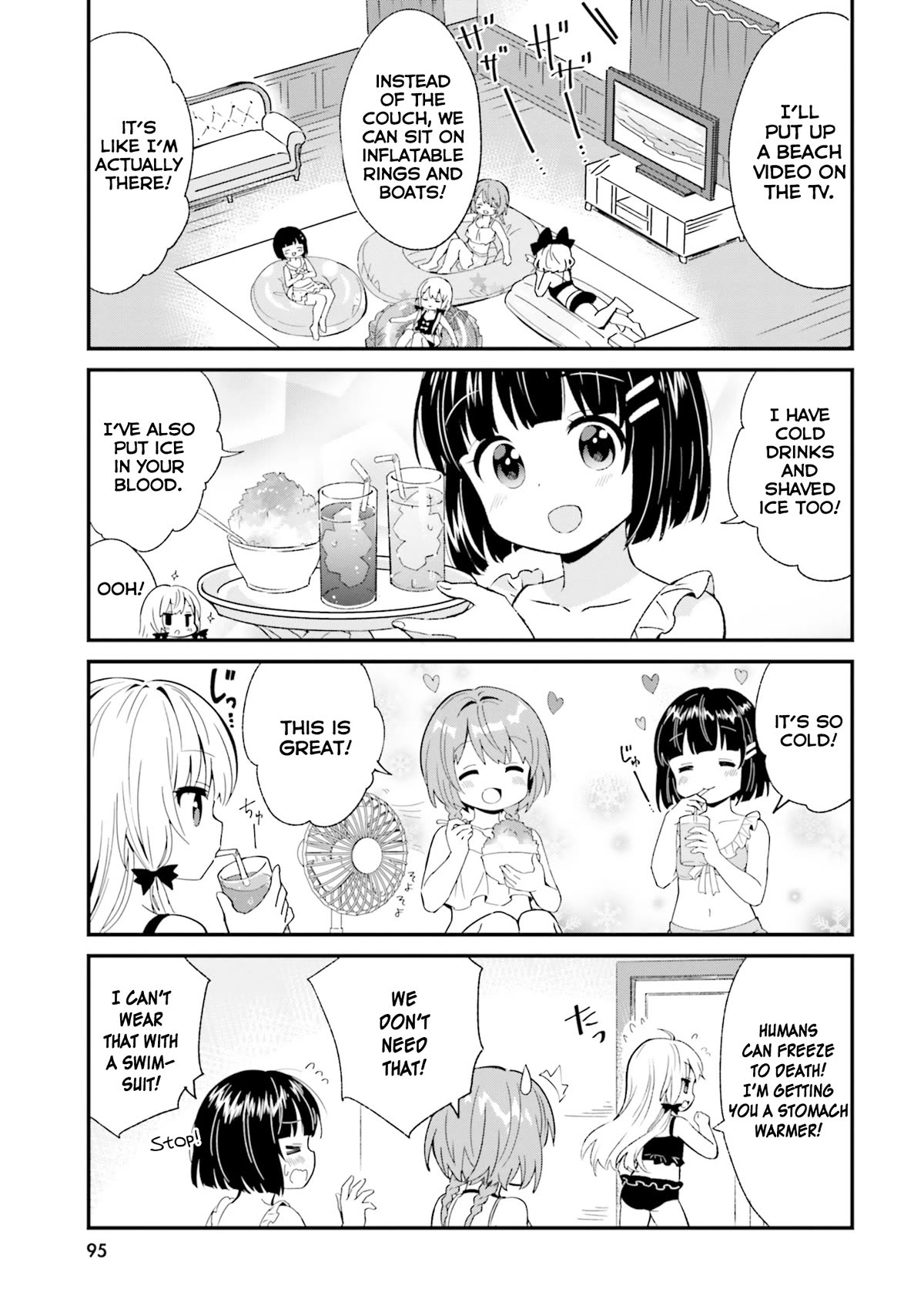 Tonari no Kyuuketsuki-san Chapter 83 page 5 - Chapter 83: Summer, Swimsuits, Staying at Home