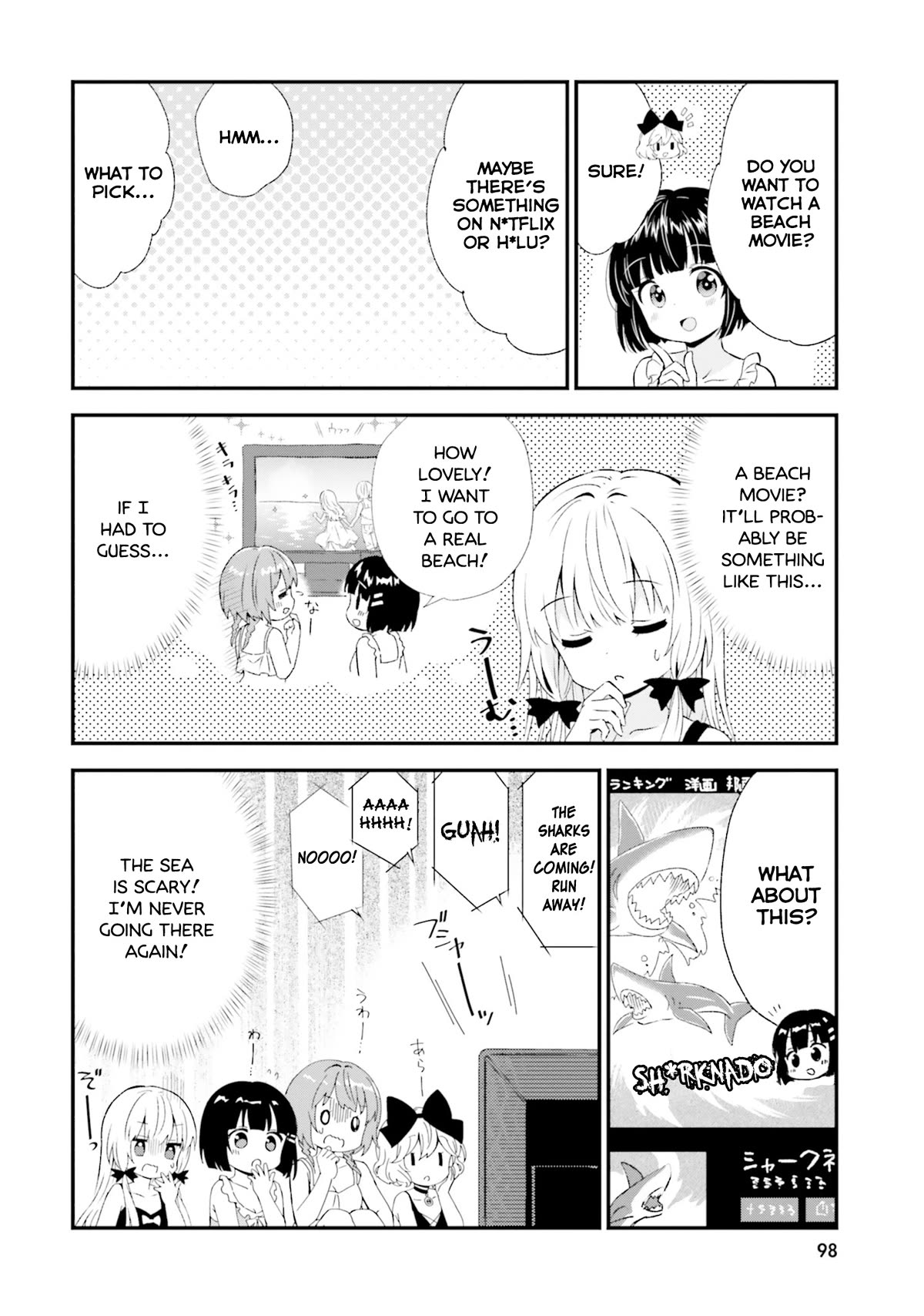 Tonari no Kyuuketsuki-san Chapter 83 page 8 - Chapter 83: Summer, Swimsuits, Staying at Home