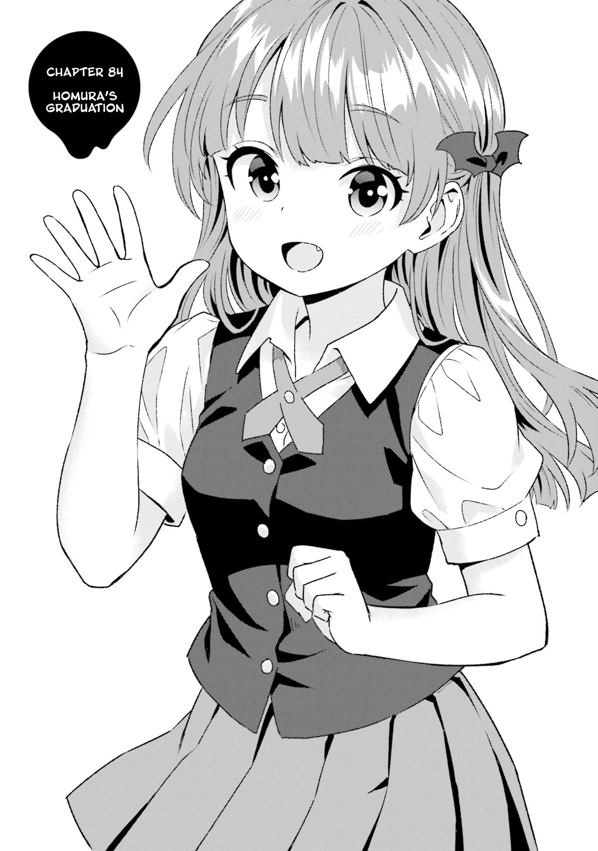 Tonari no Kyuuketsuki-san Chapter 84 page 1 - Chapter 84: Homura's Graduation